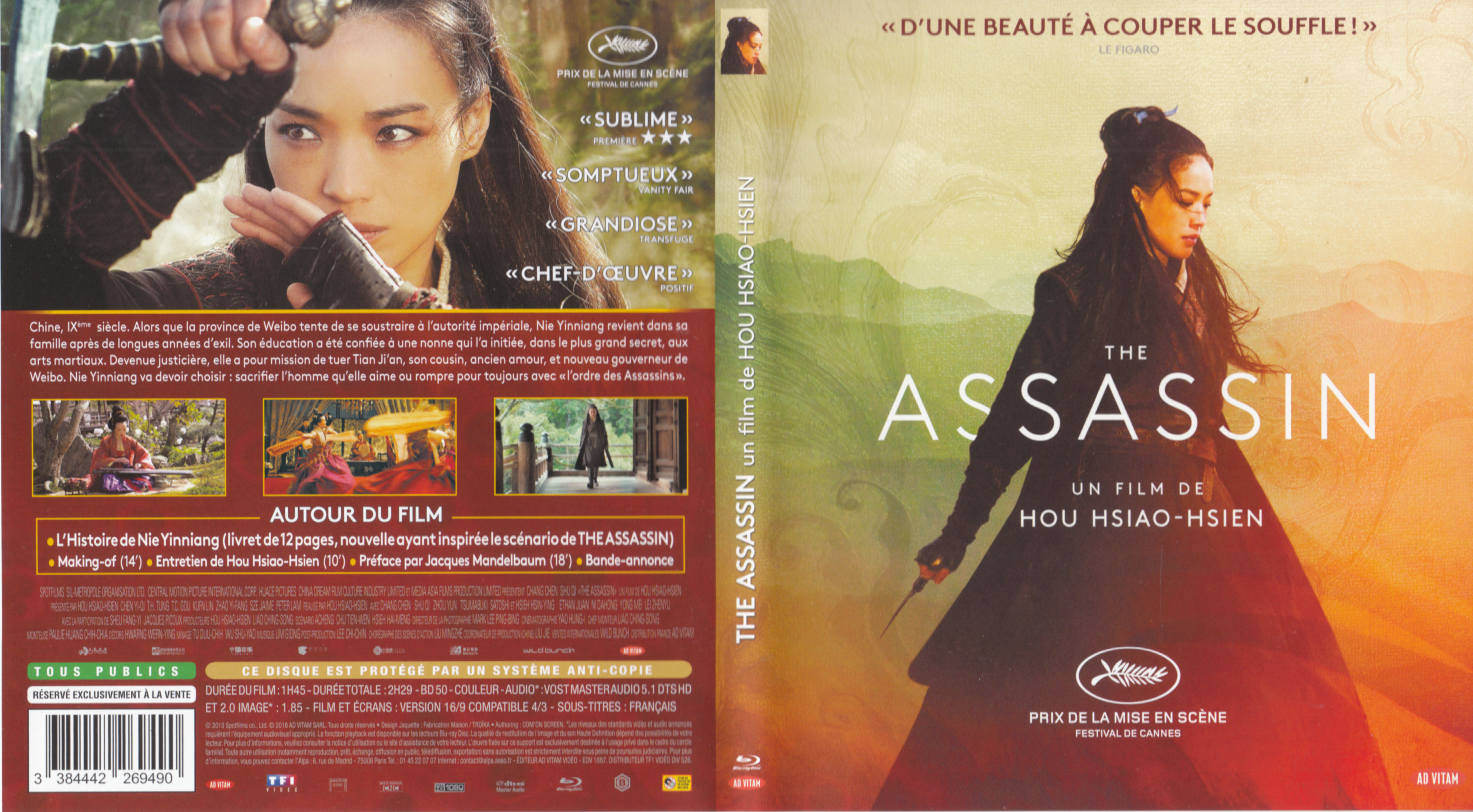 Jaquette Dvd De The Assassin Blu Ray Cinéma Passion