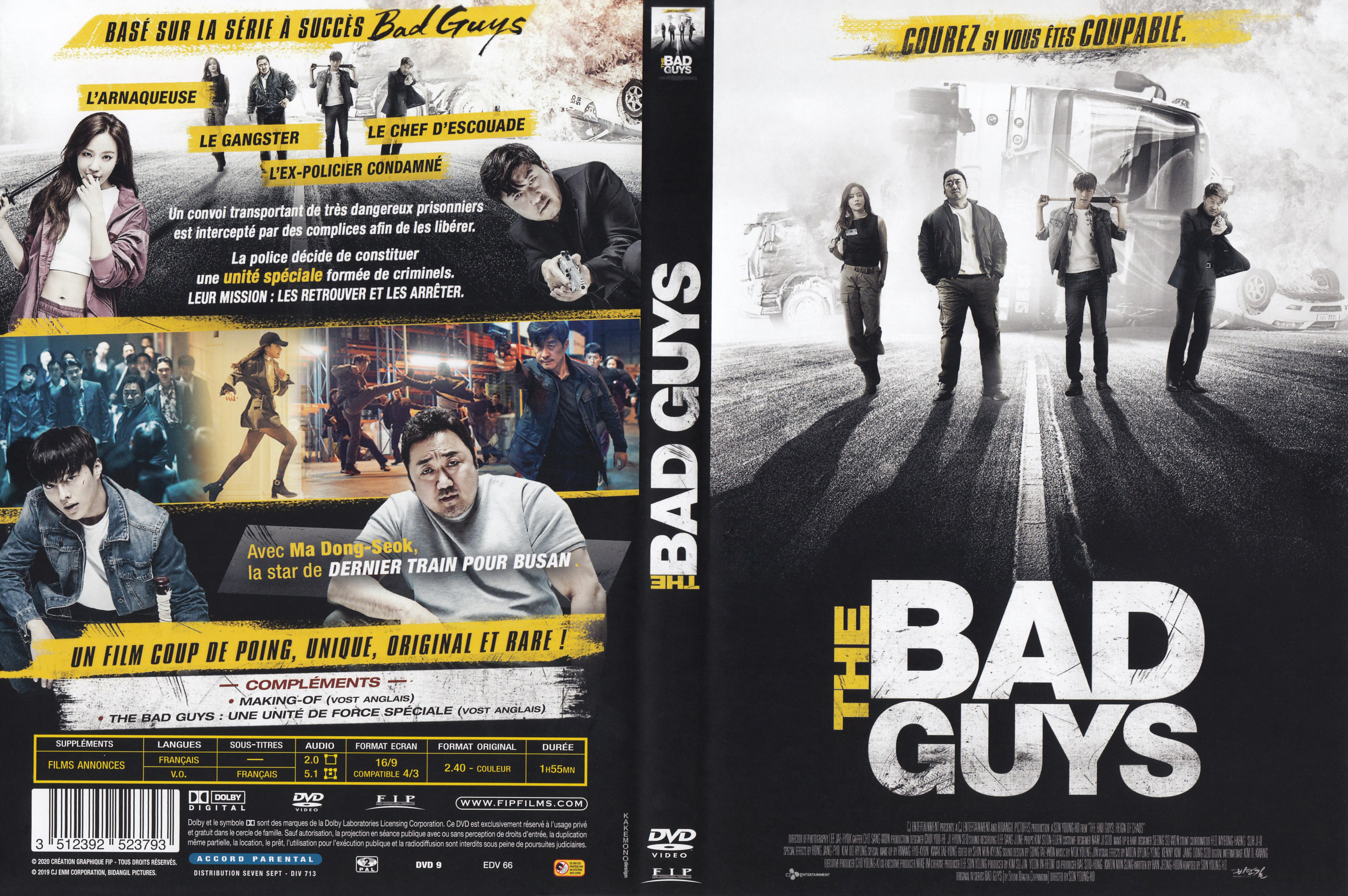 Jaquette DVD The bad guys