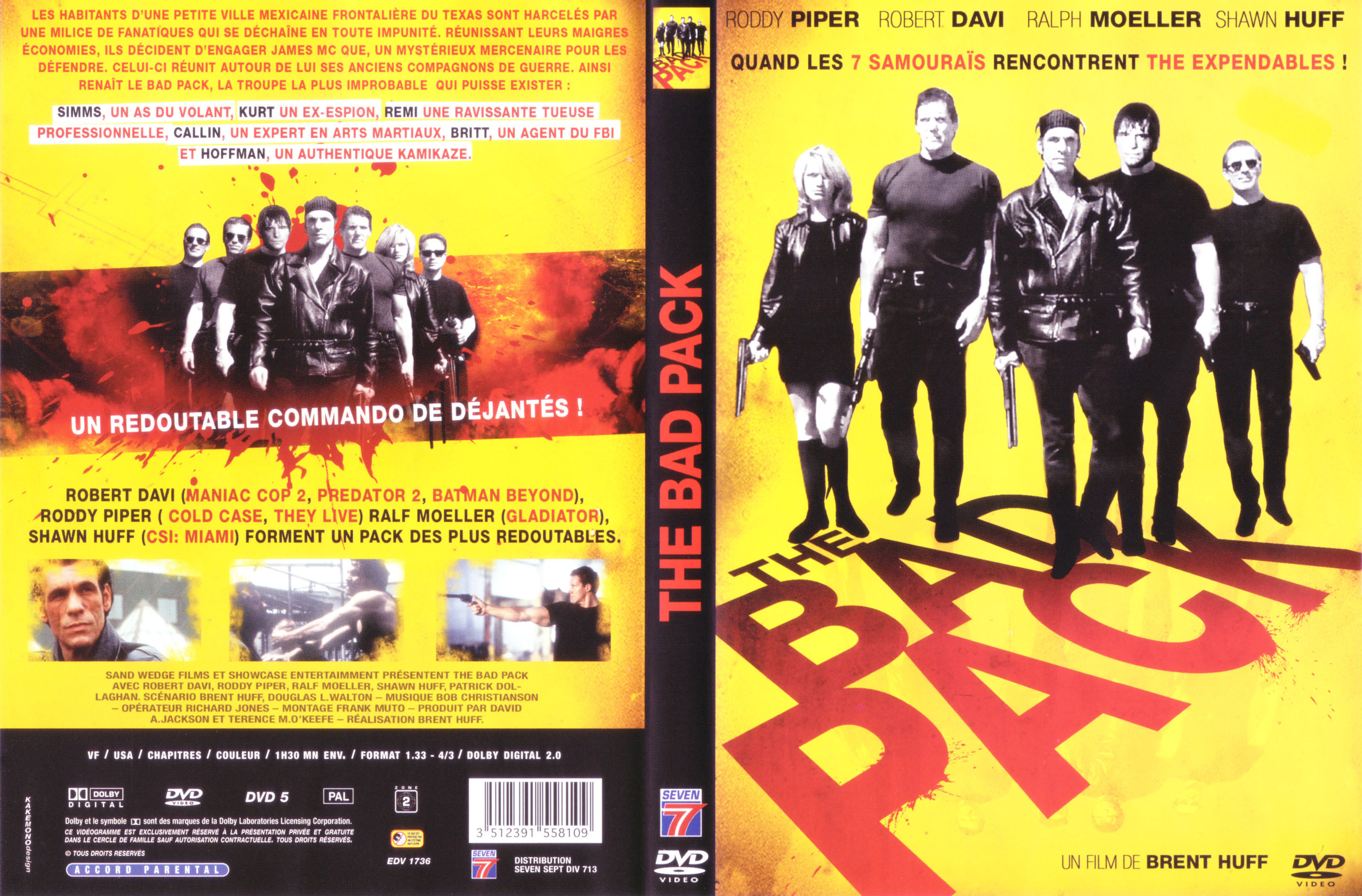 Jaquette DVD The bad pack
