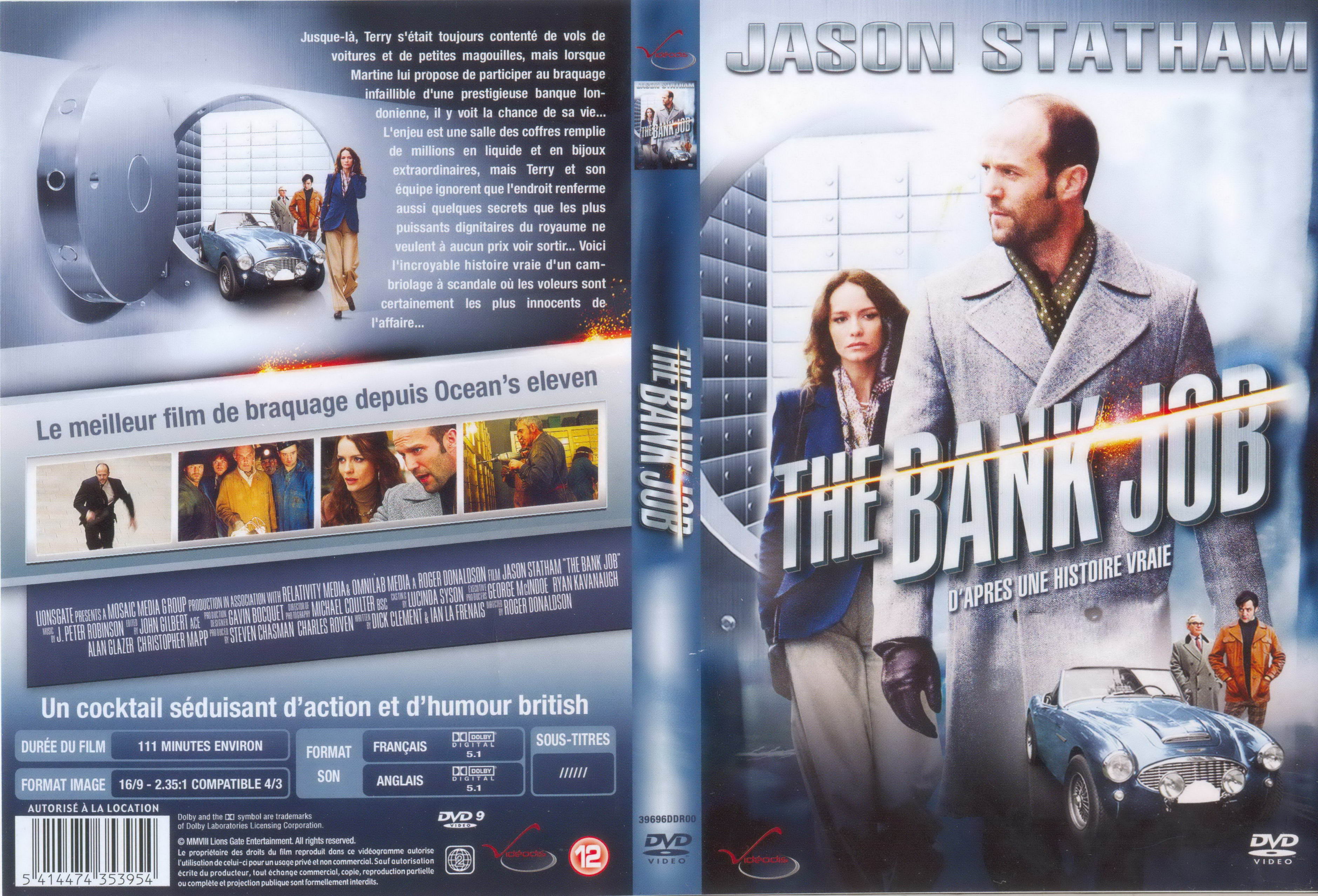 Jaquette DVD The bank job