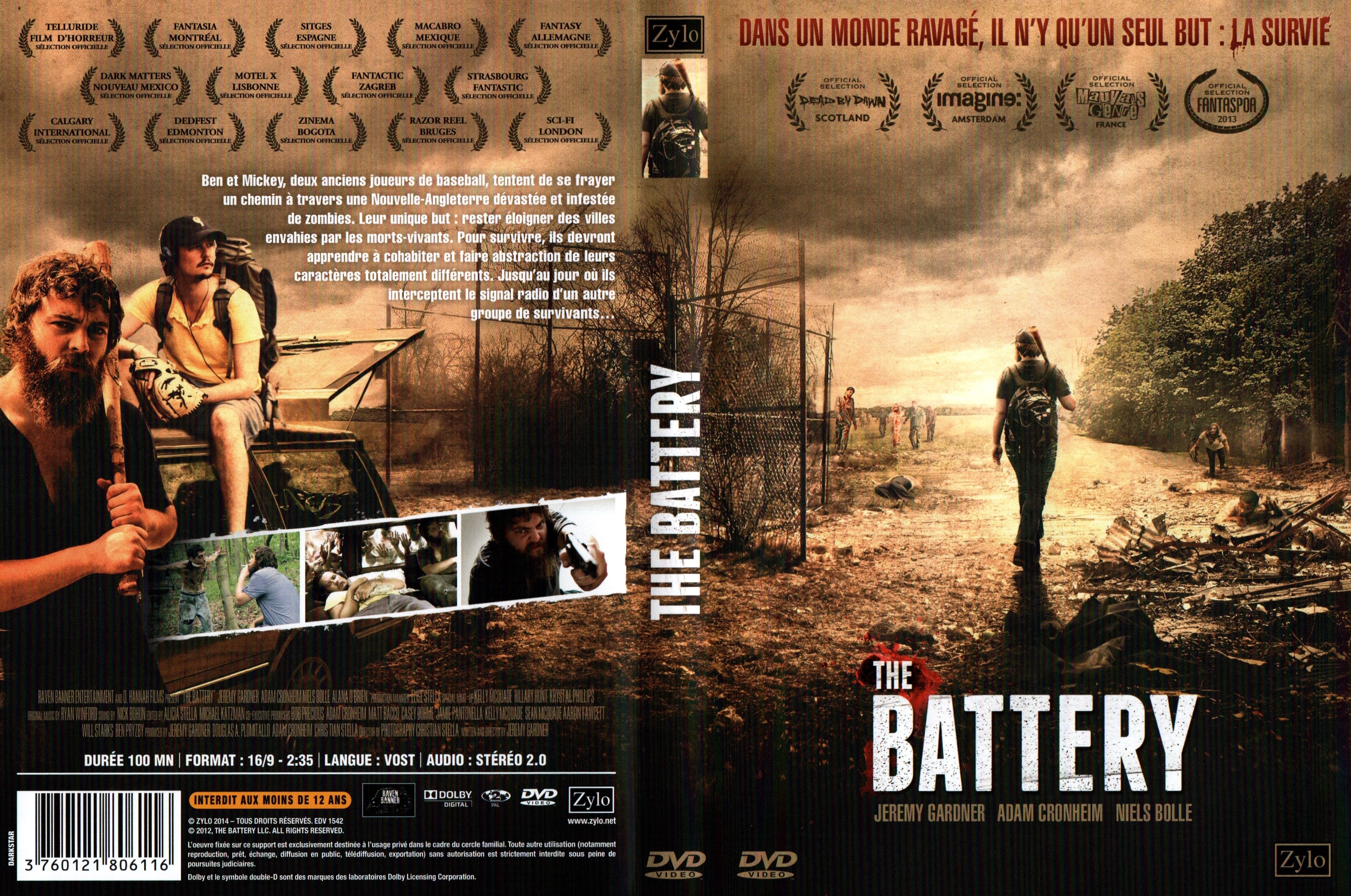 Jaquette DVD The battery