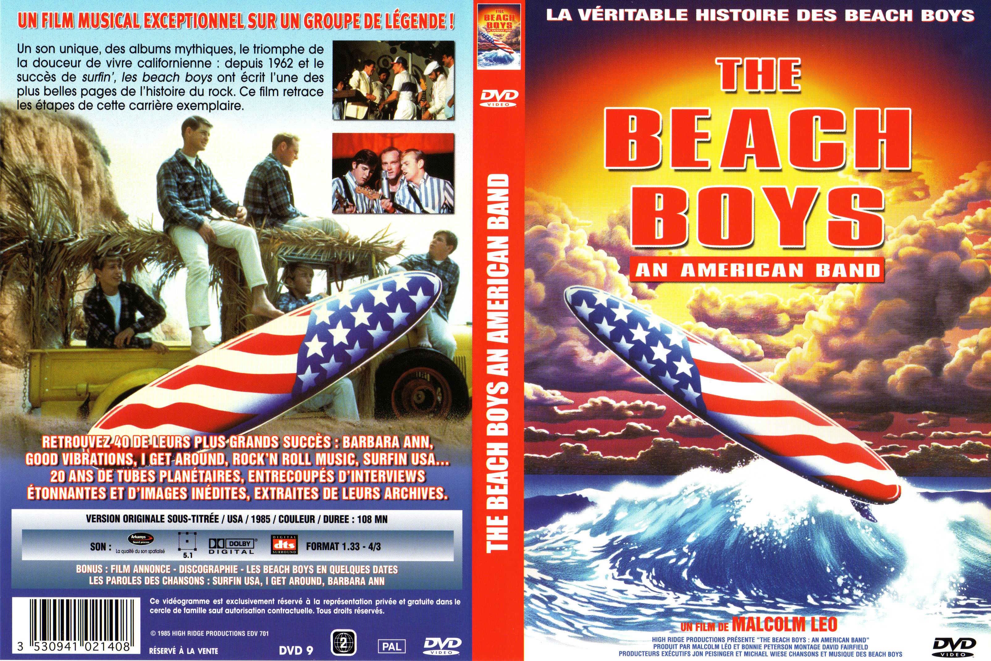 Jaquette DVD The beach boys an american band