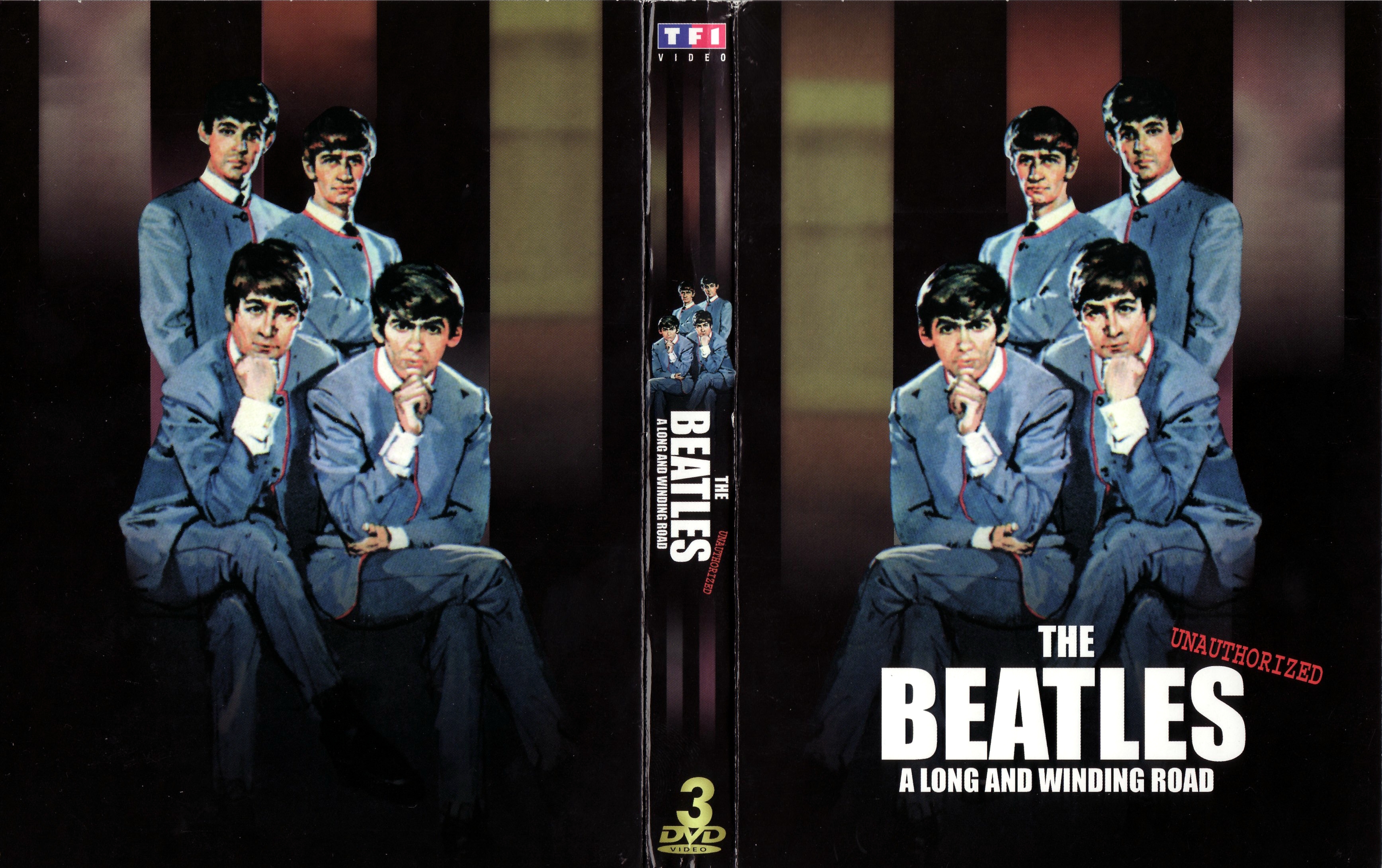 Jaquette DVD The beatles a long and winding road