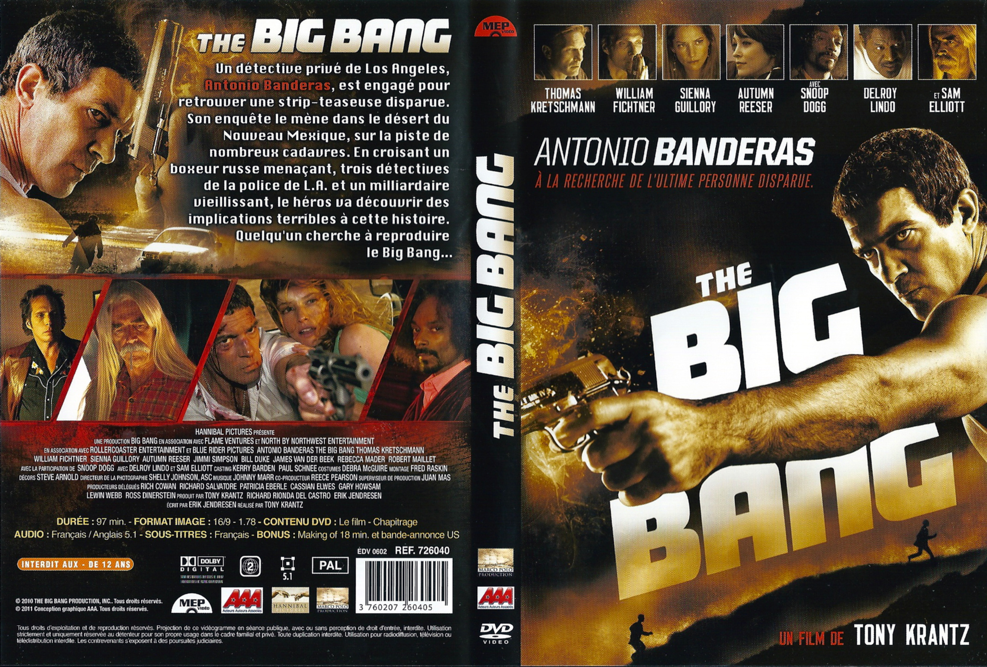 Jaquette DVD The big bang