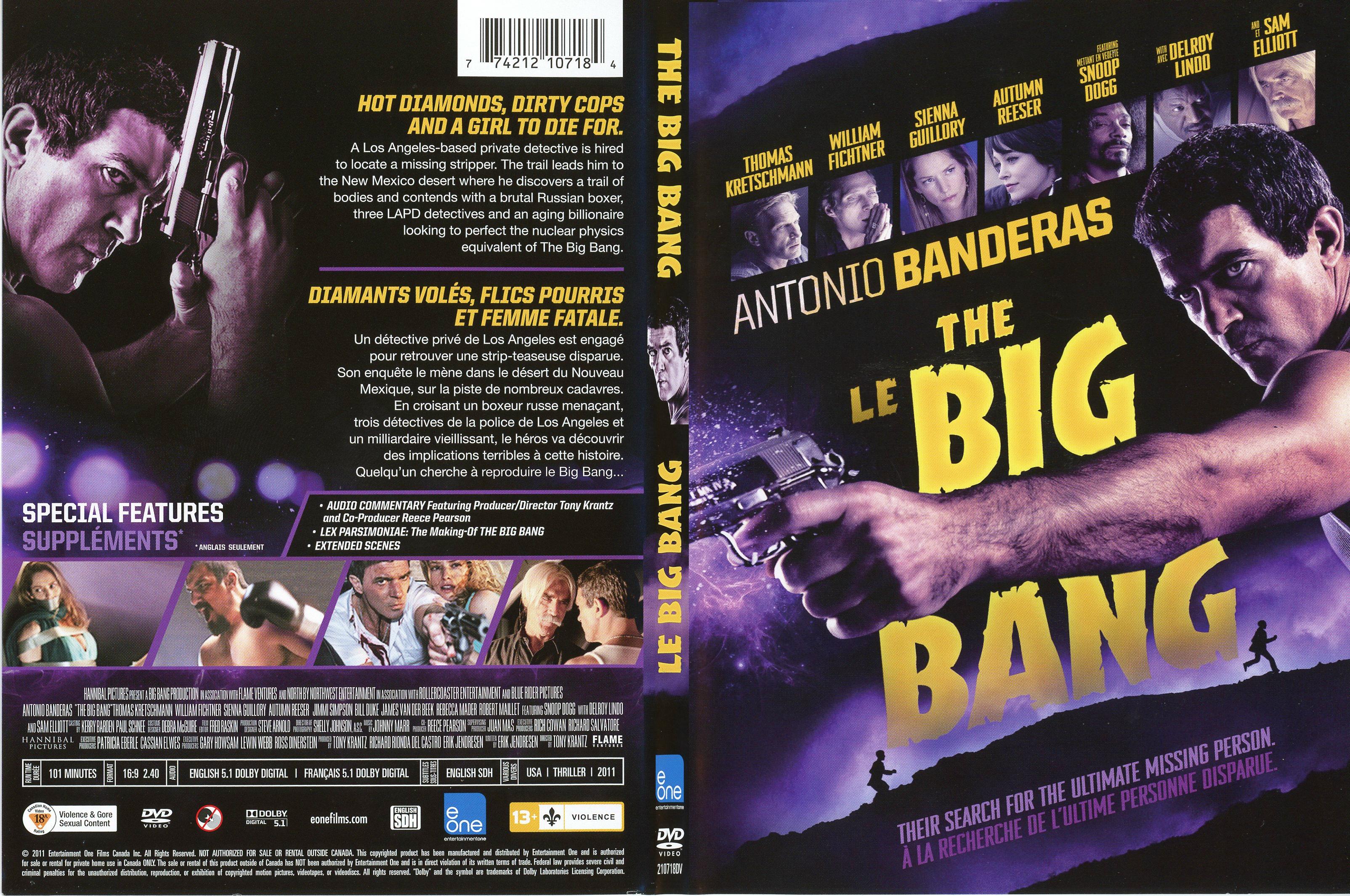 Jaquette DVD The big bang (Canadienne) - SLIM