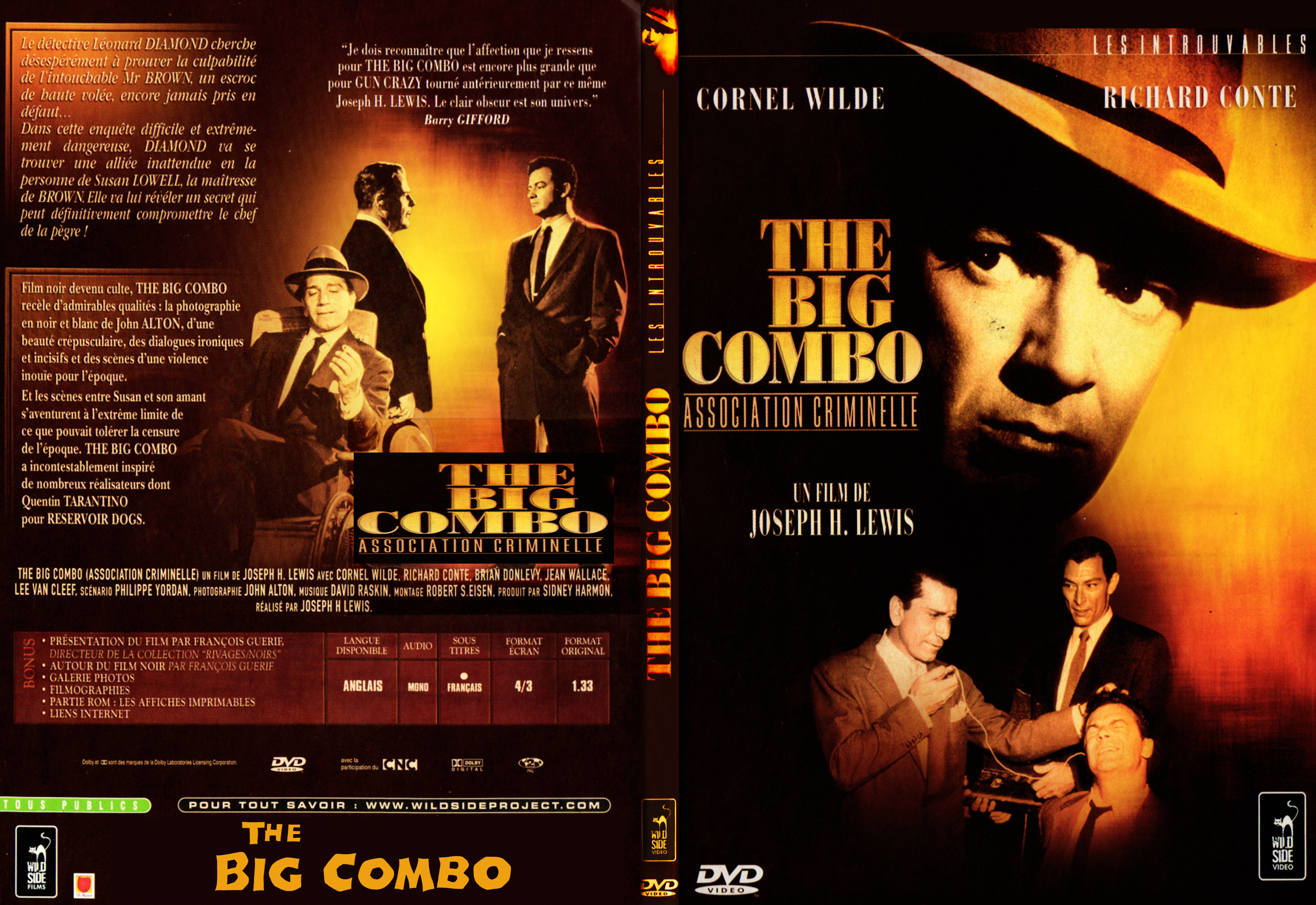 Jaquette DVD The big combo