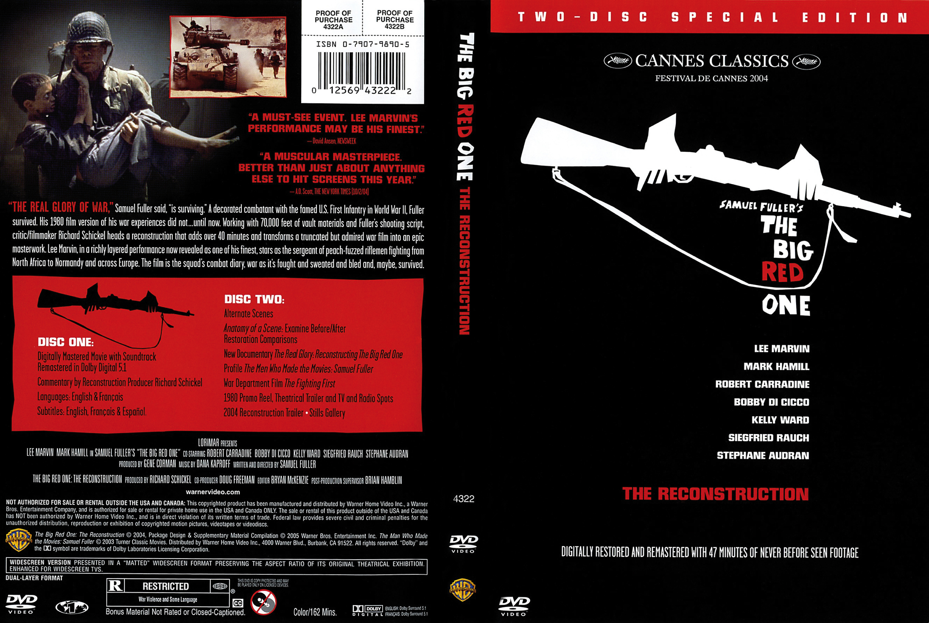 Jaquette DVD The big red one Zone 1