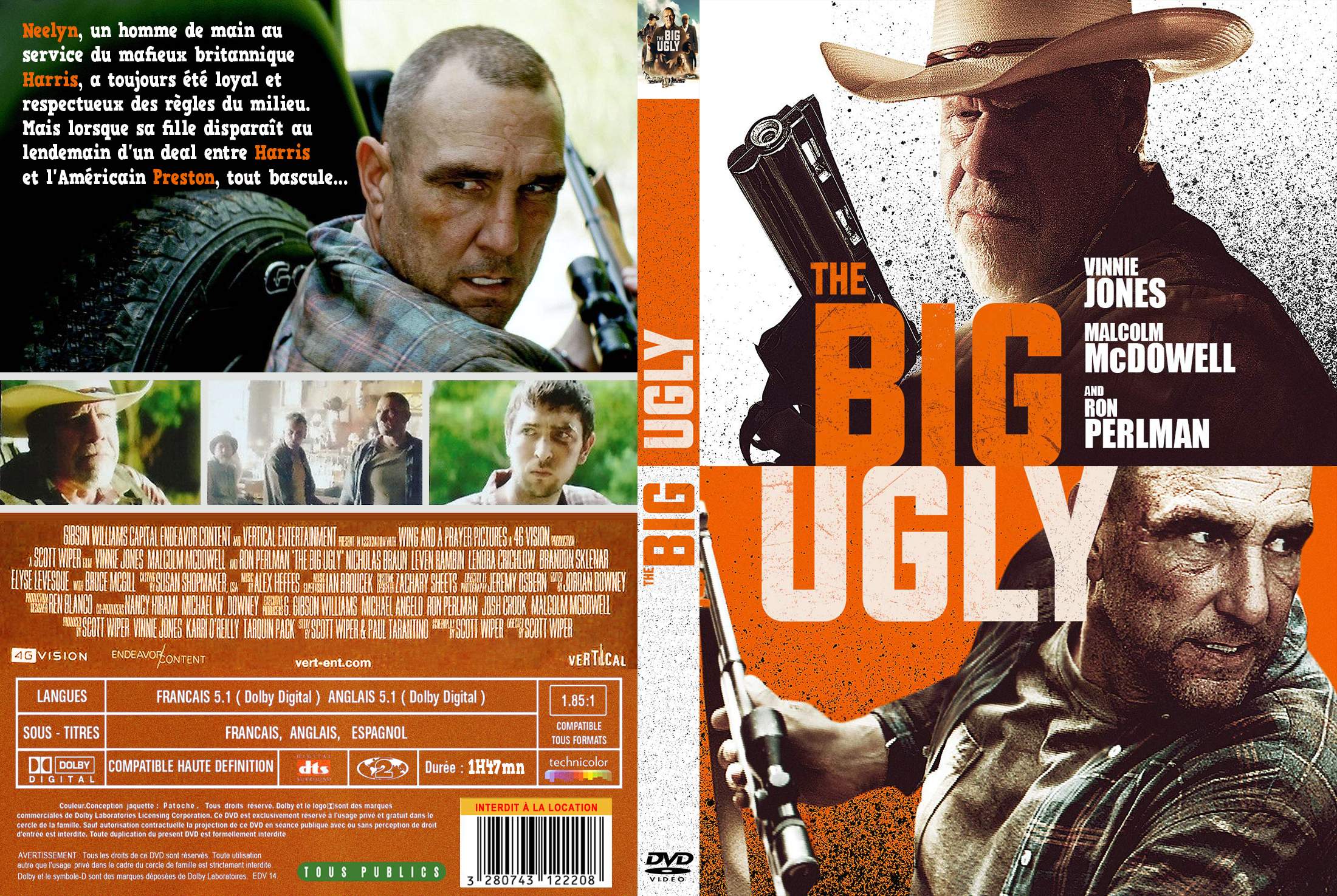 Jaquette DVD The big ugly custom
