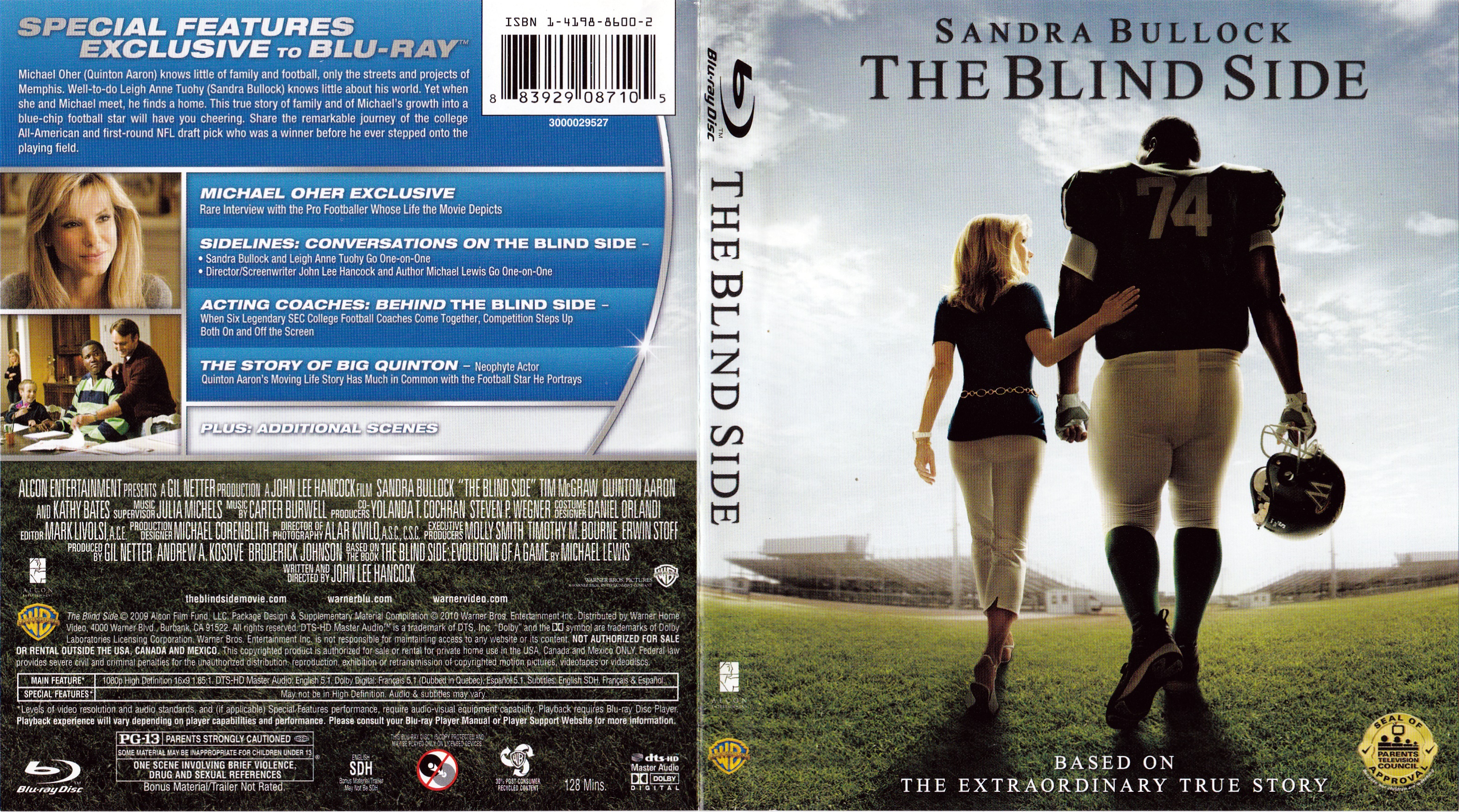 Jaquette DVD The blind side (BLU-RAY)