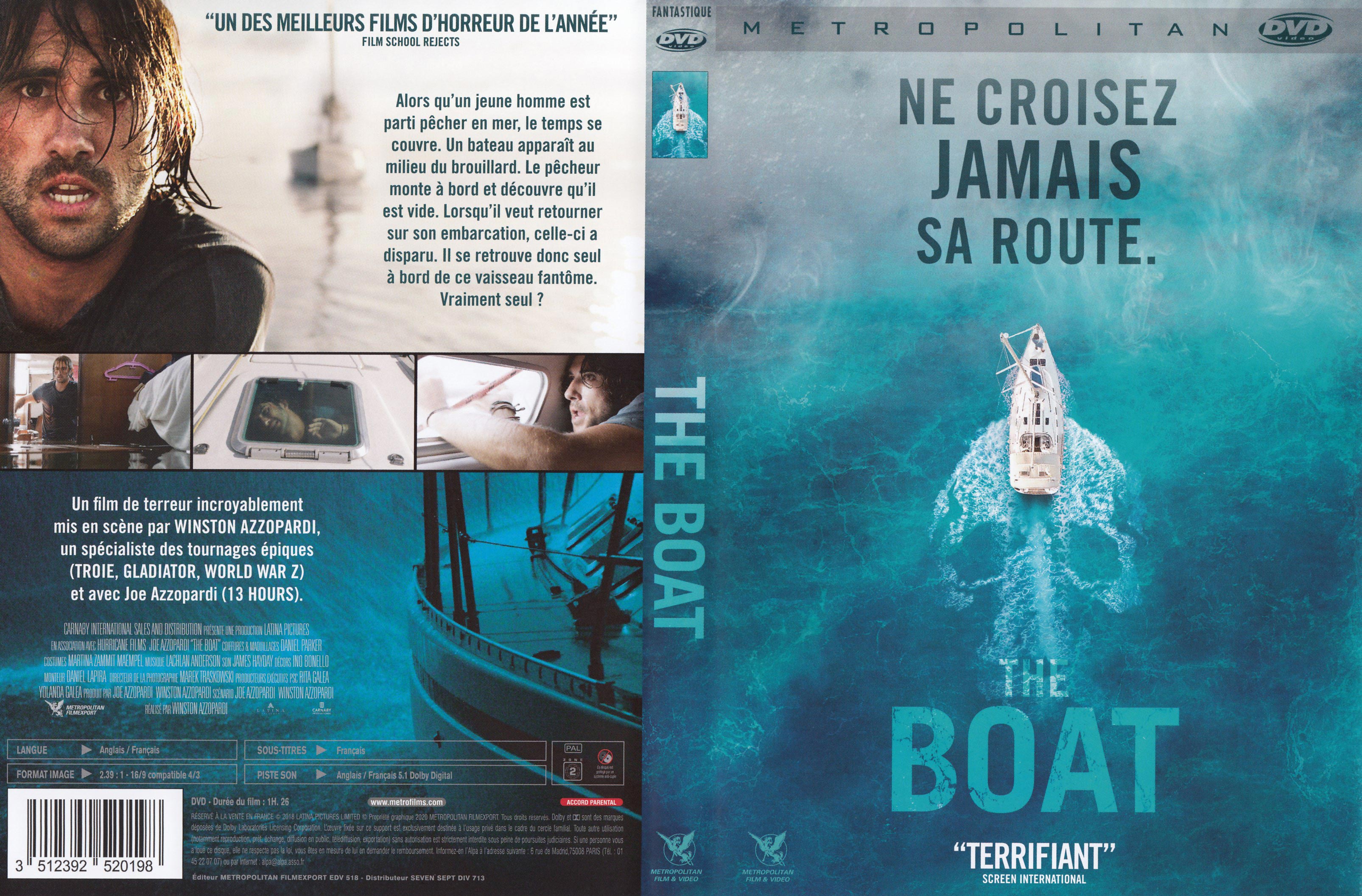 Jaquette DVD The boat