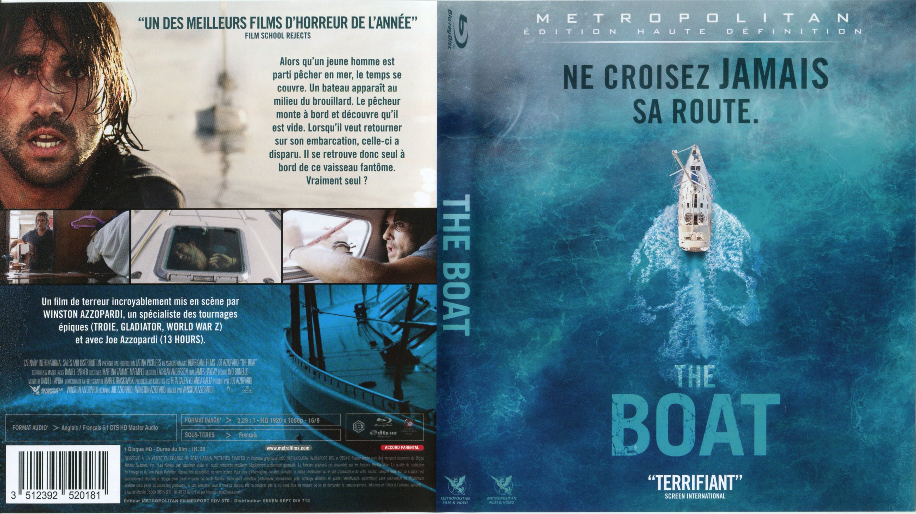 Jaquette DVD The boat (BLU-RAY)