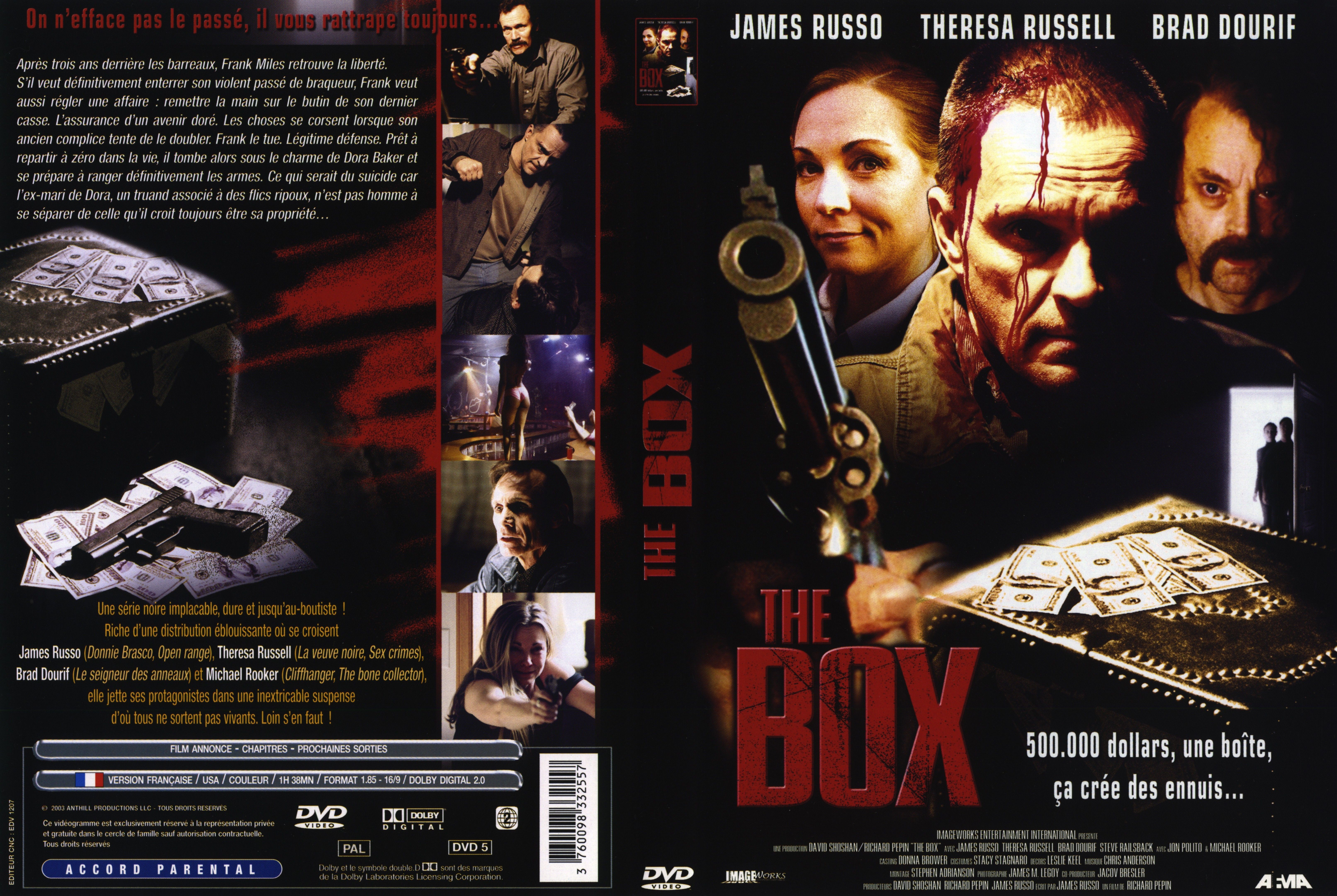 Jaquette DVD The box