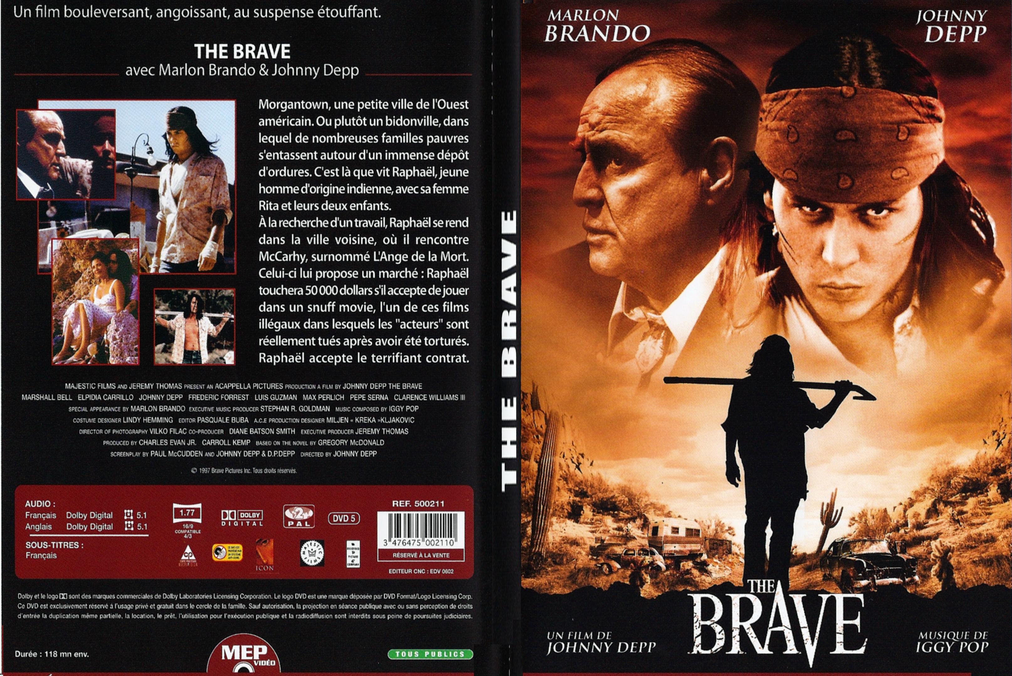 Jaquette DVD The brave - SLIM