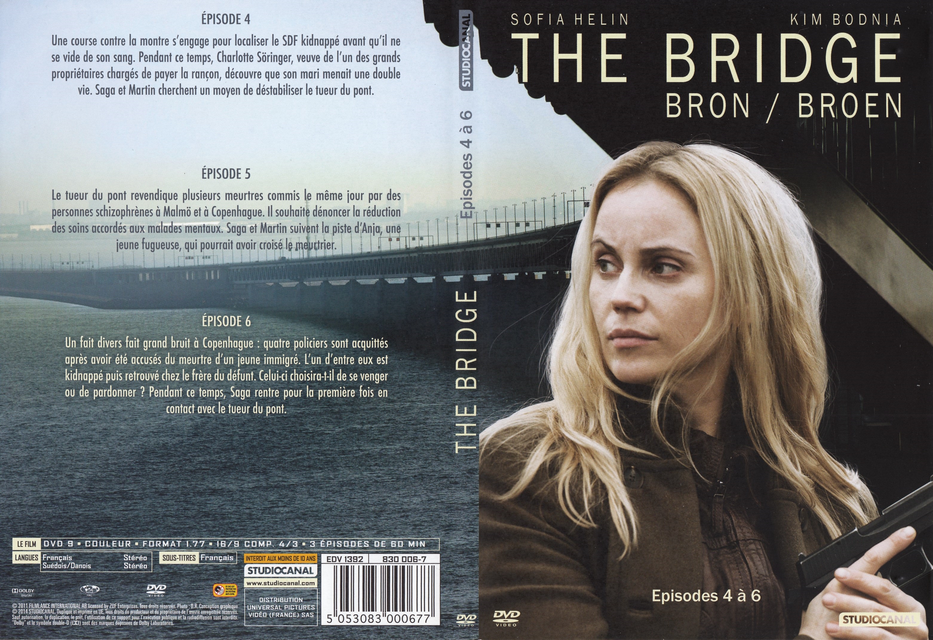 Jaquette DVD The bridge Saison 1 DVD 2