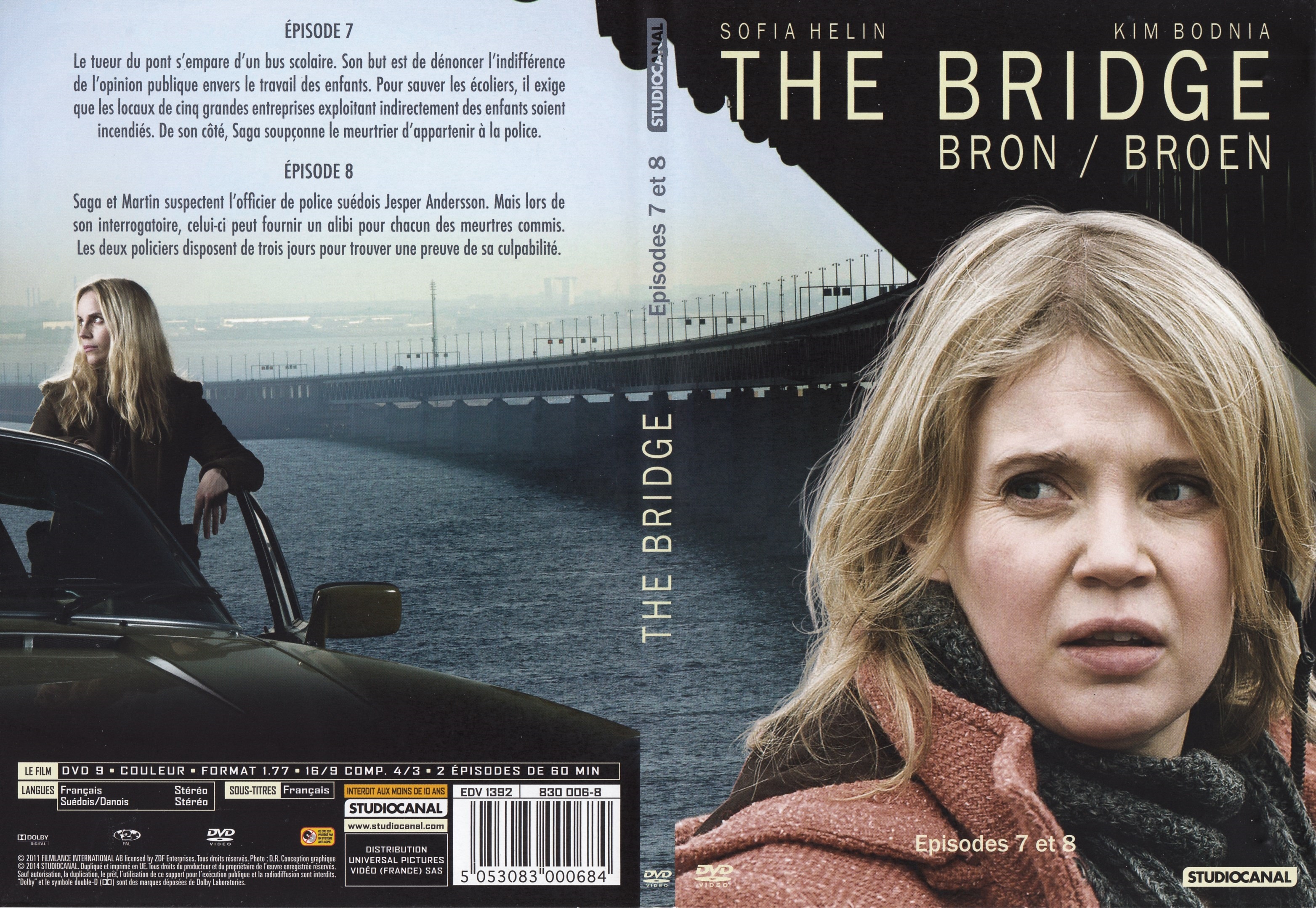 Jaquette DVD The bridge Saison 1 DVD 3