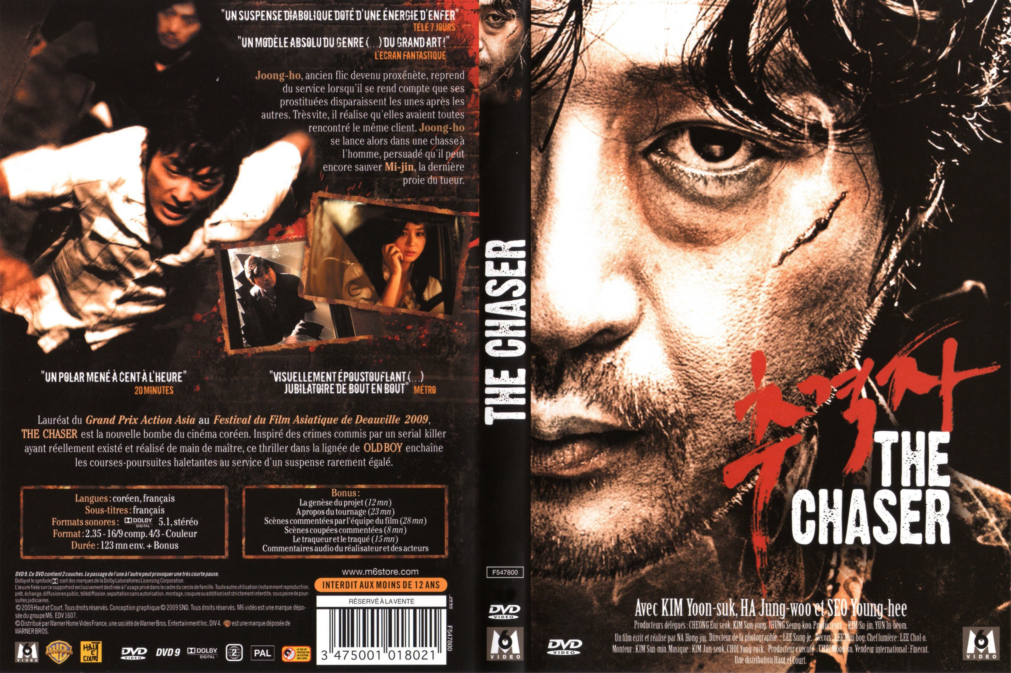 Jaquette DVD The chaser