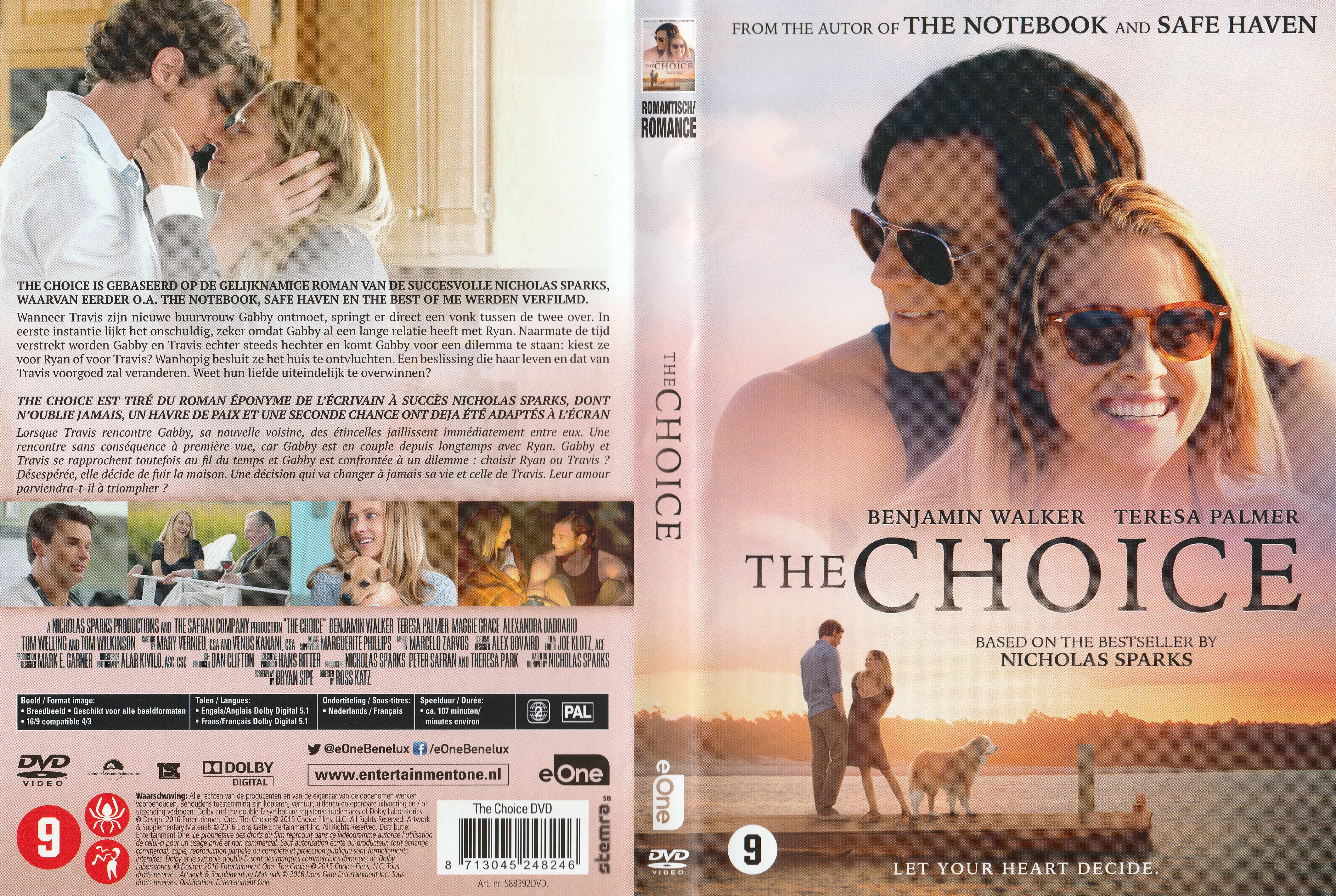 Jaquette DVD The choice