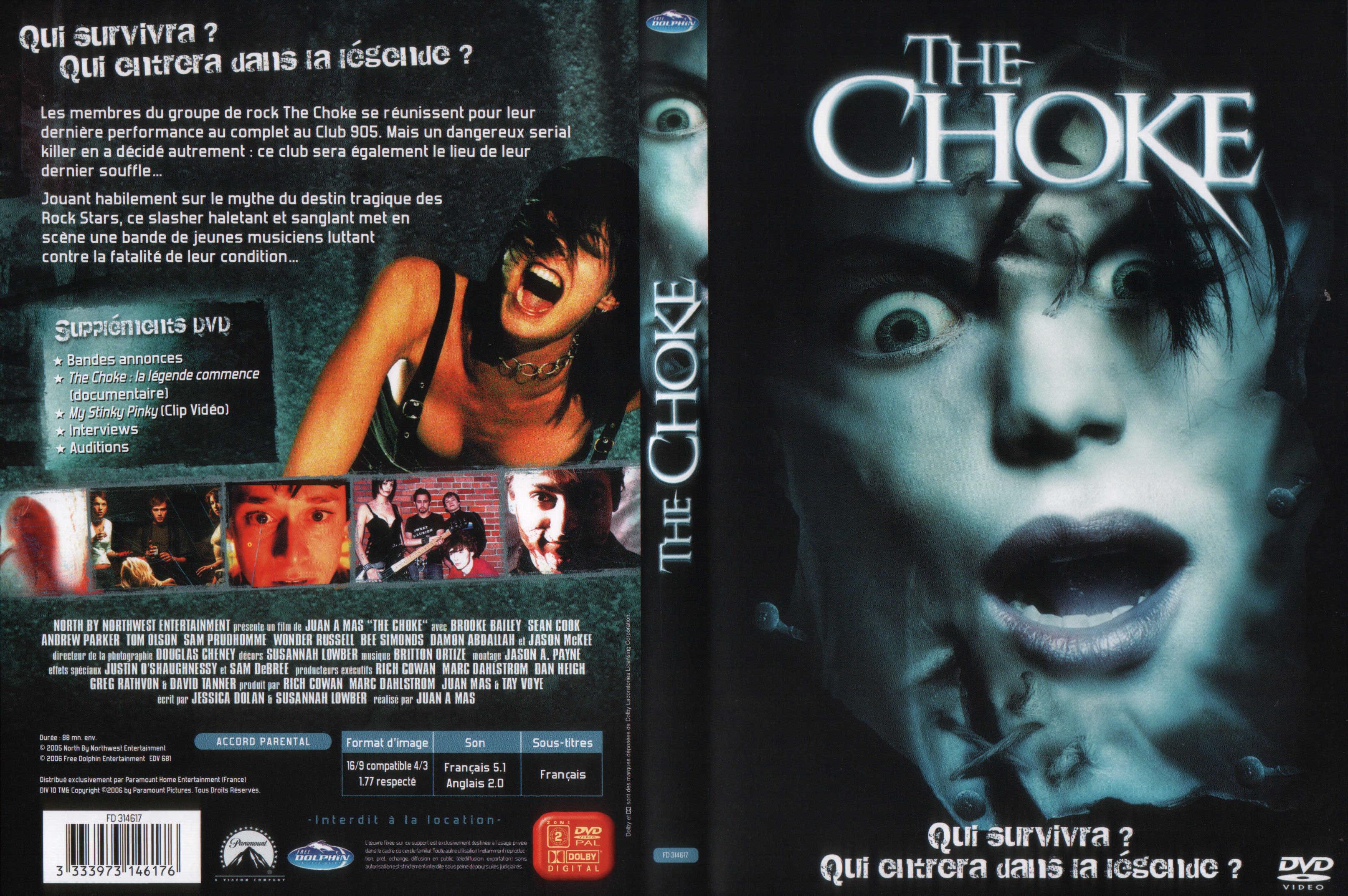 Jaquette DVD The choke