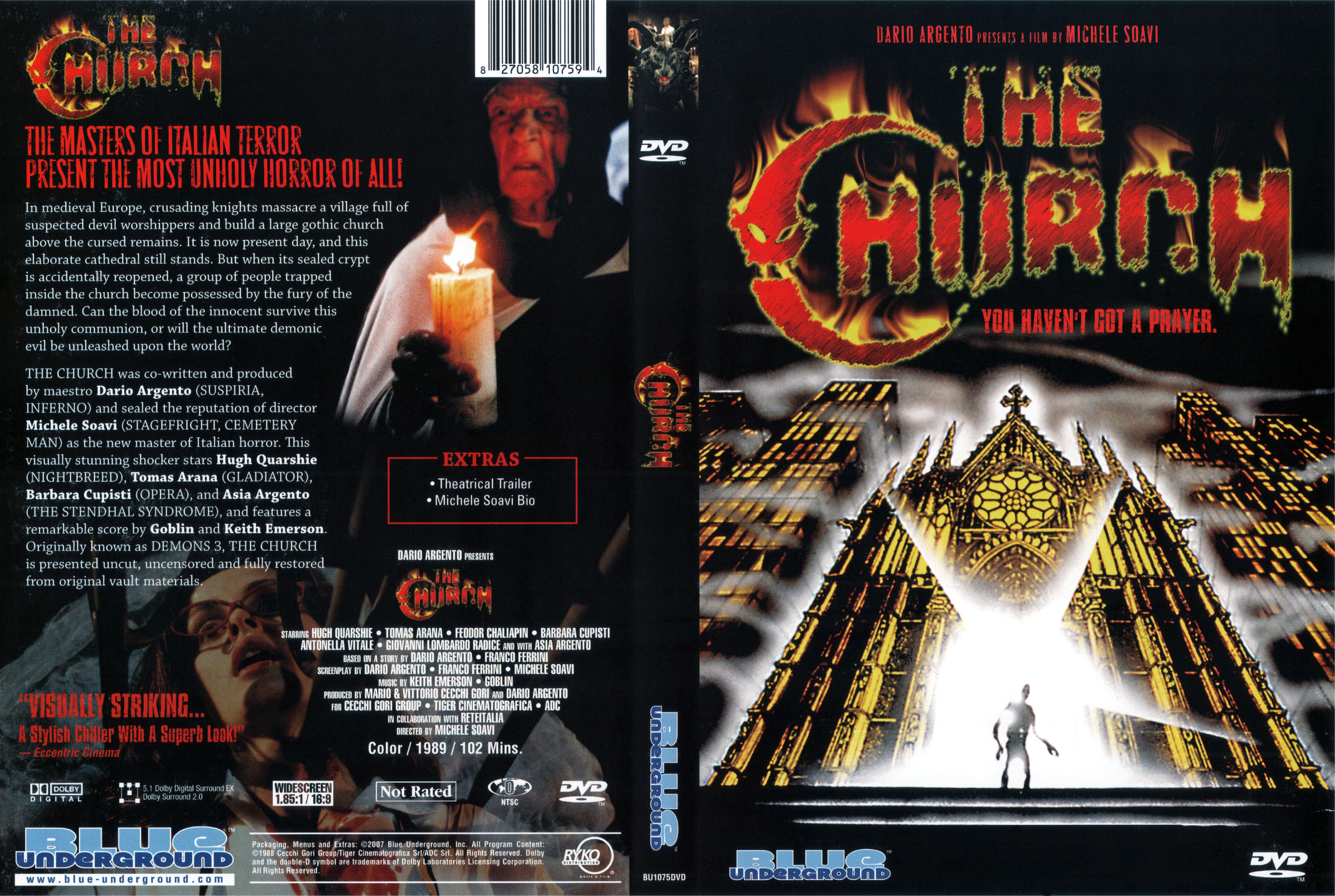 Jaquette DVD The church Zone 1