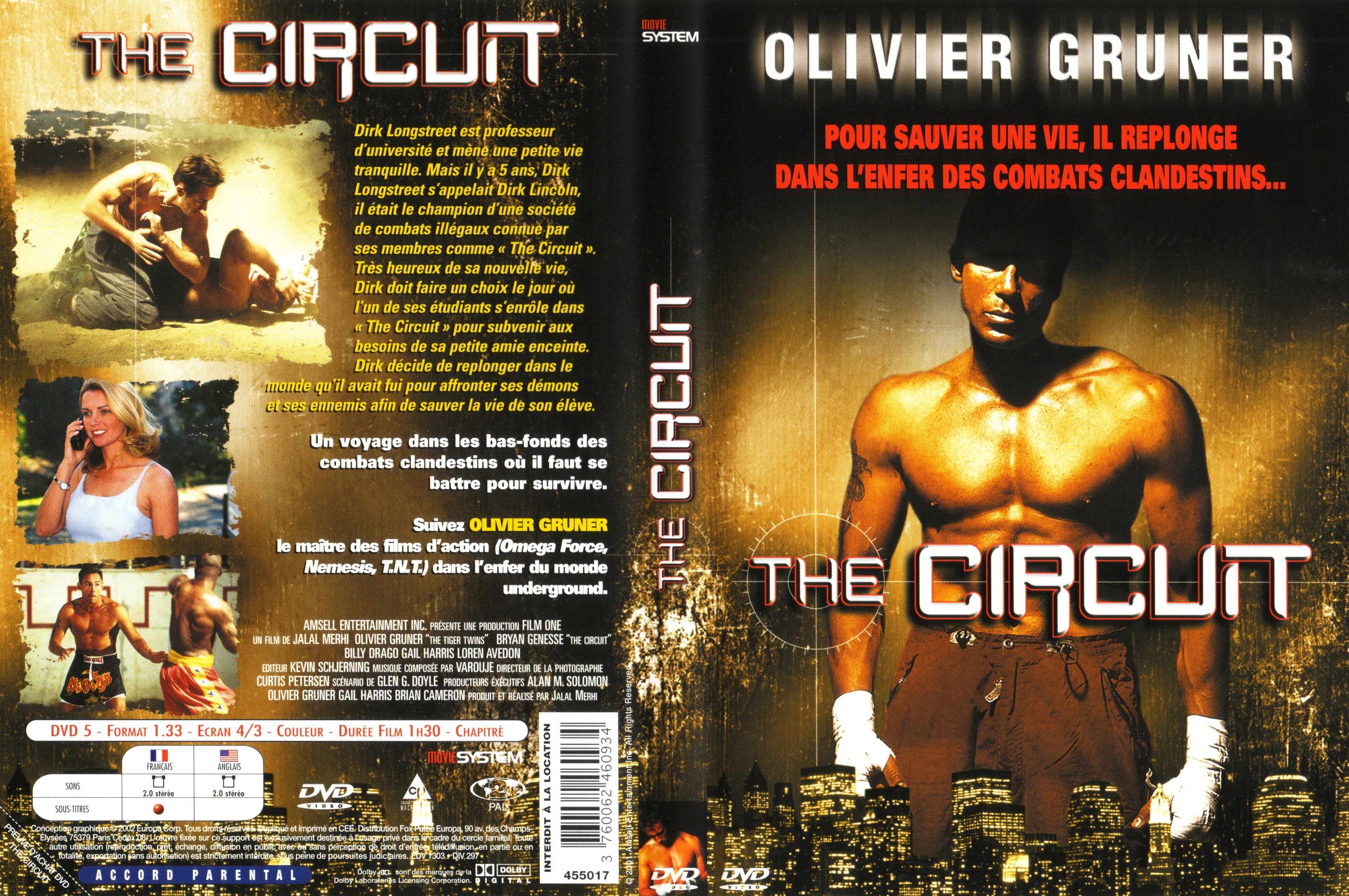 Jaquette DVD The circuit