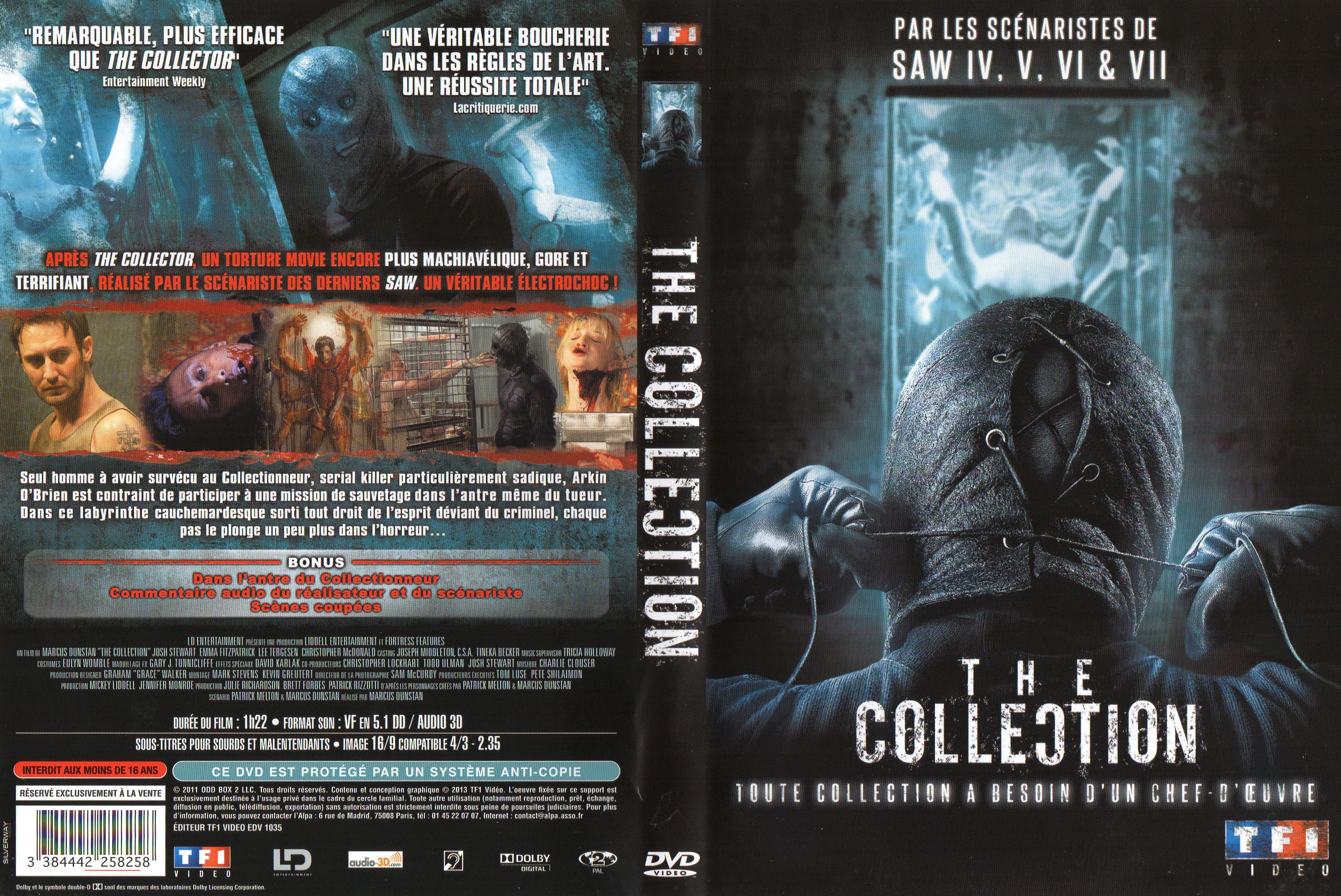 Jaquette DVD The collection