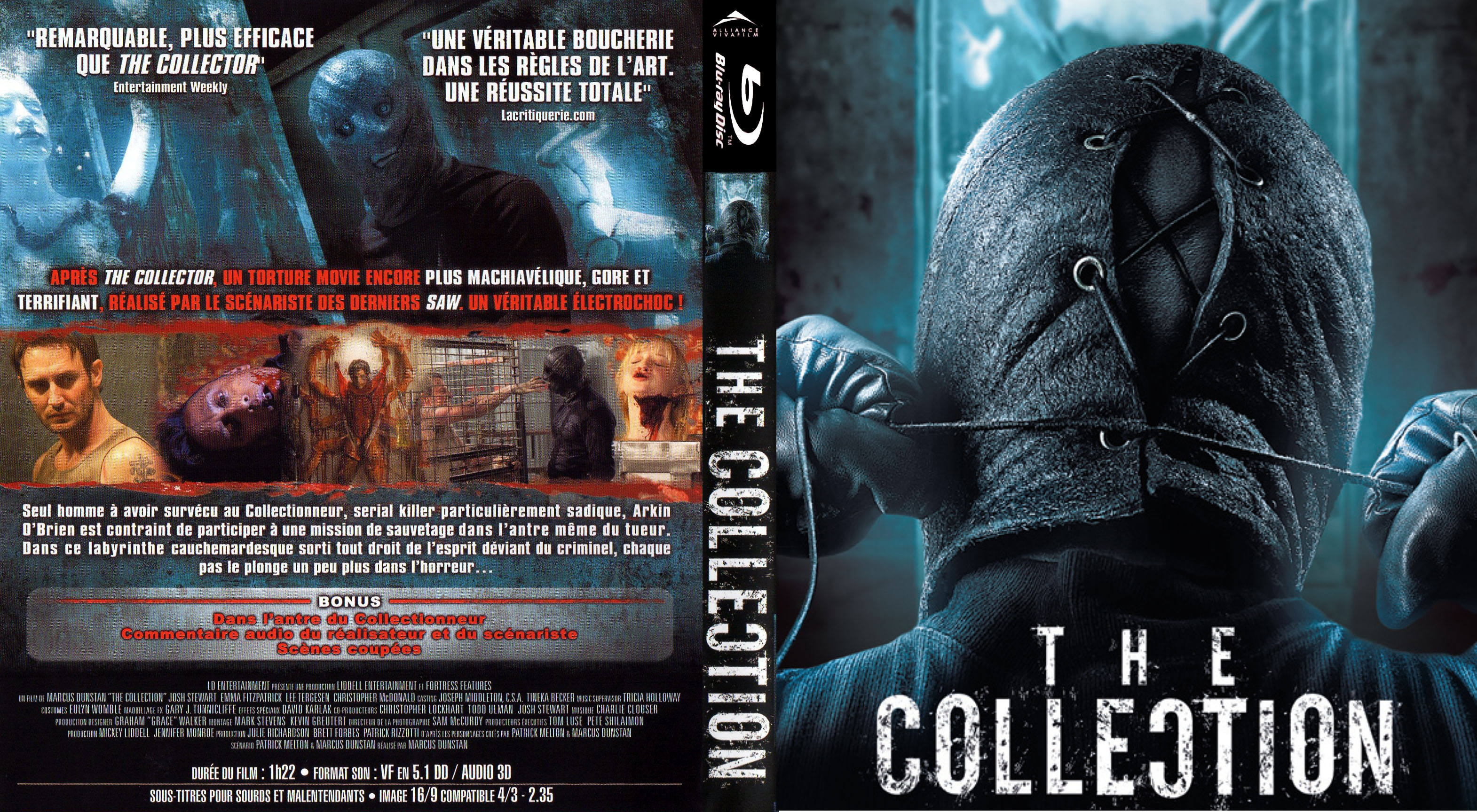 Jaquette DVD The collection custom (BLU-RAY)