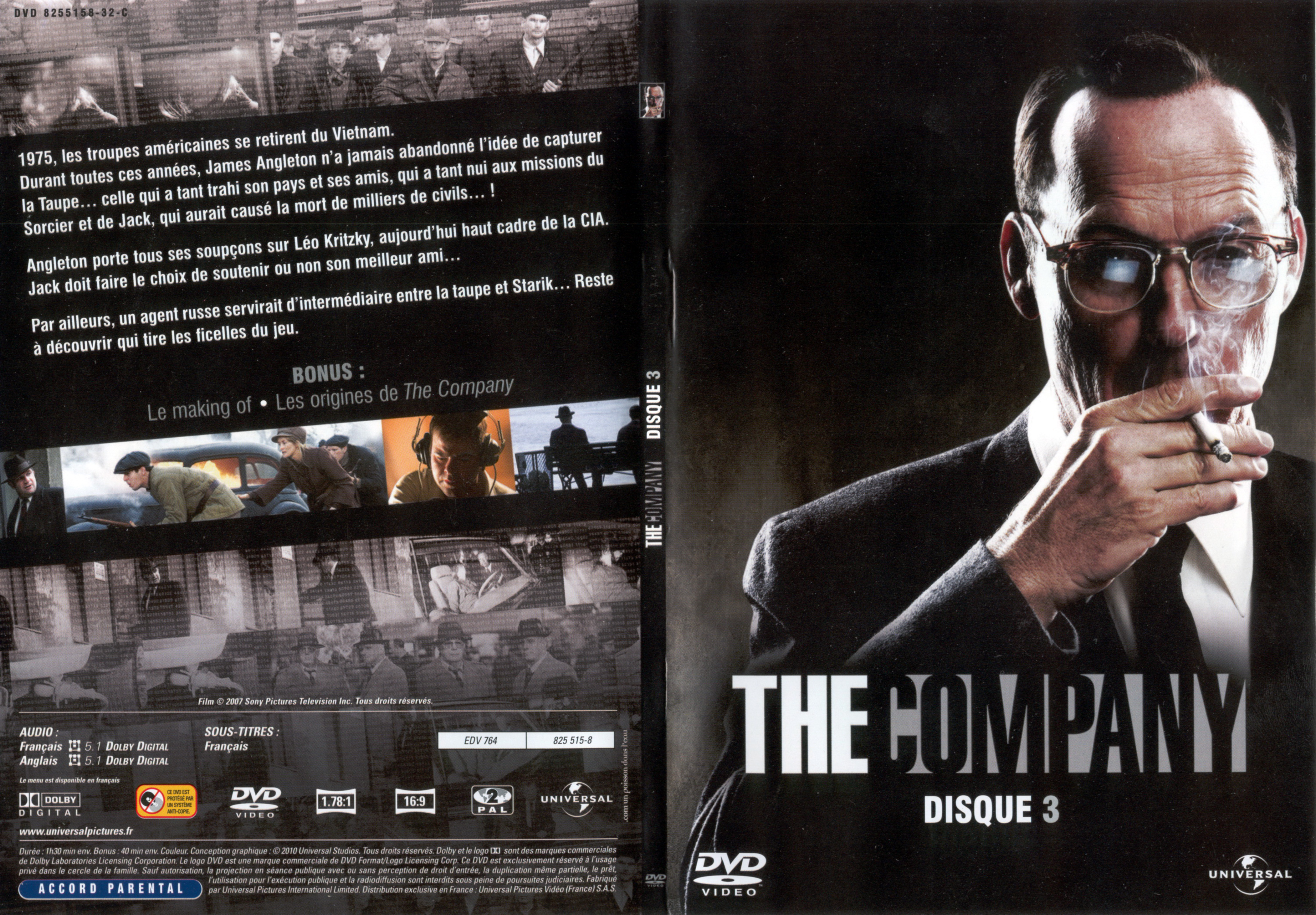 Jaquette DVD The company DVD 3