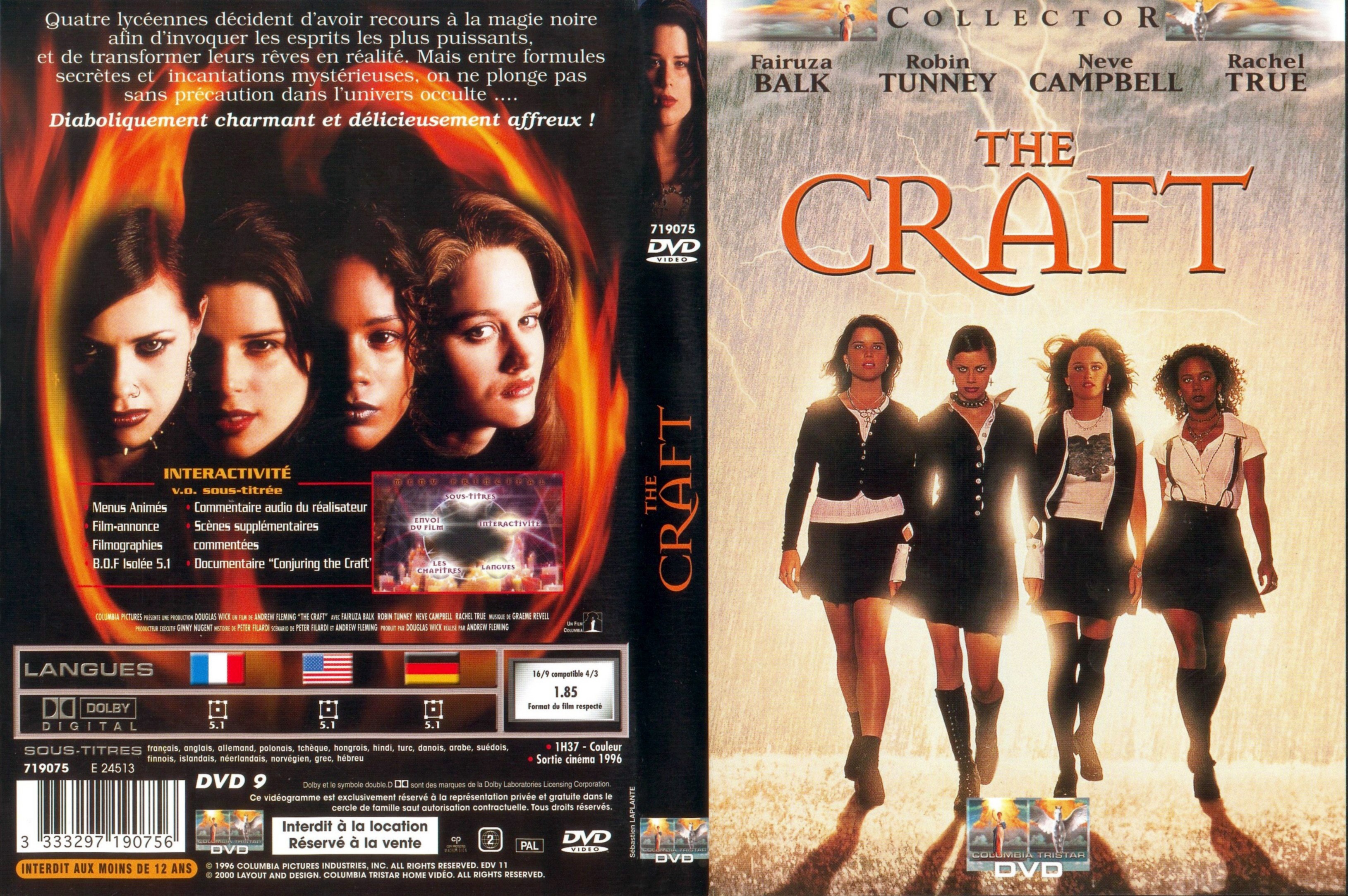 Jaquette DVD The craft