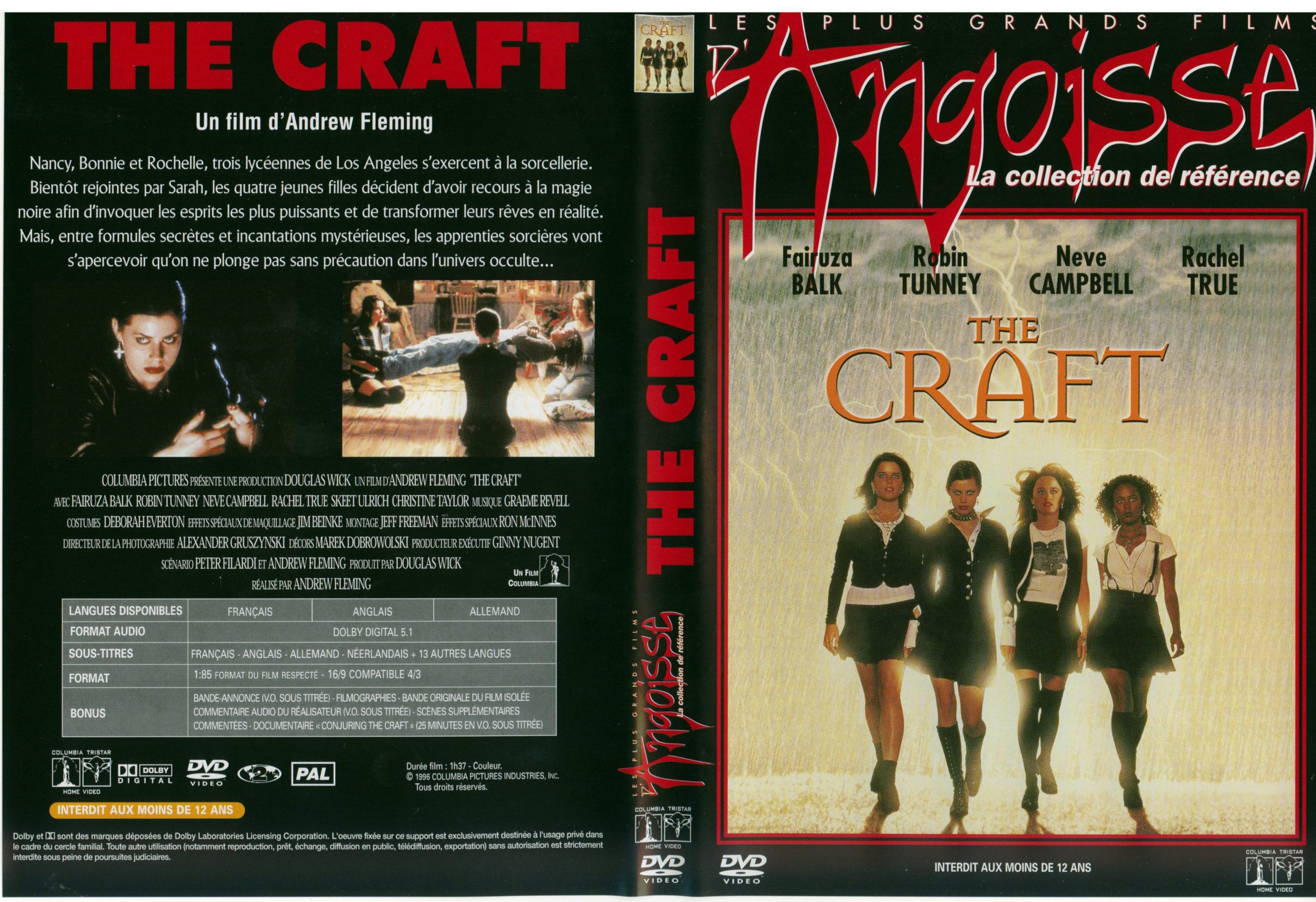 Jaquette DVD The craft v2