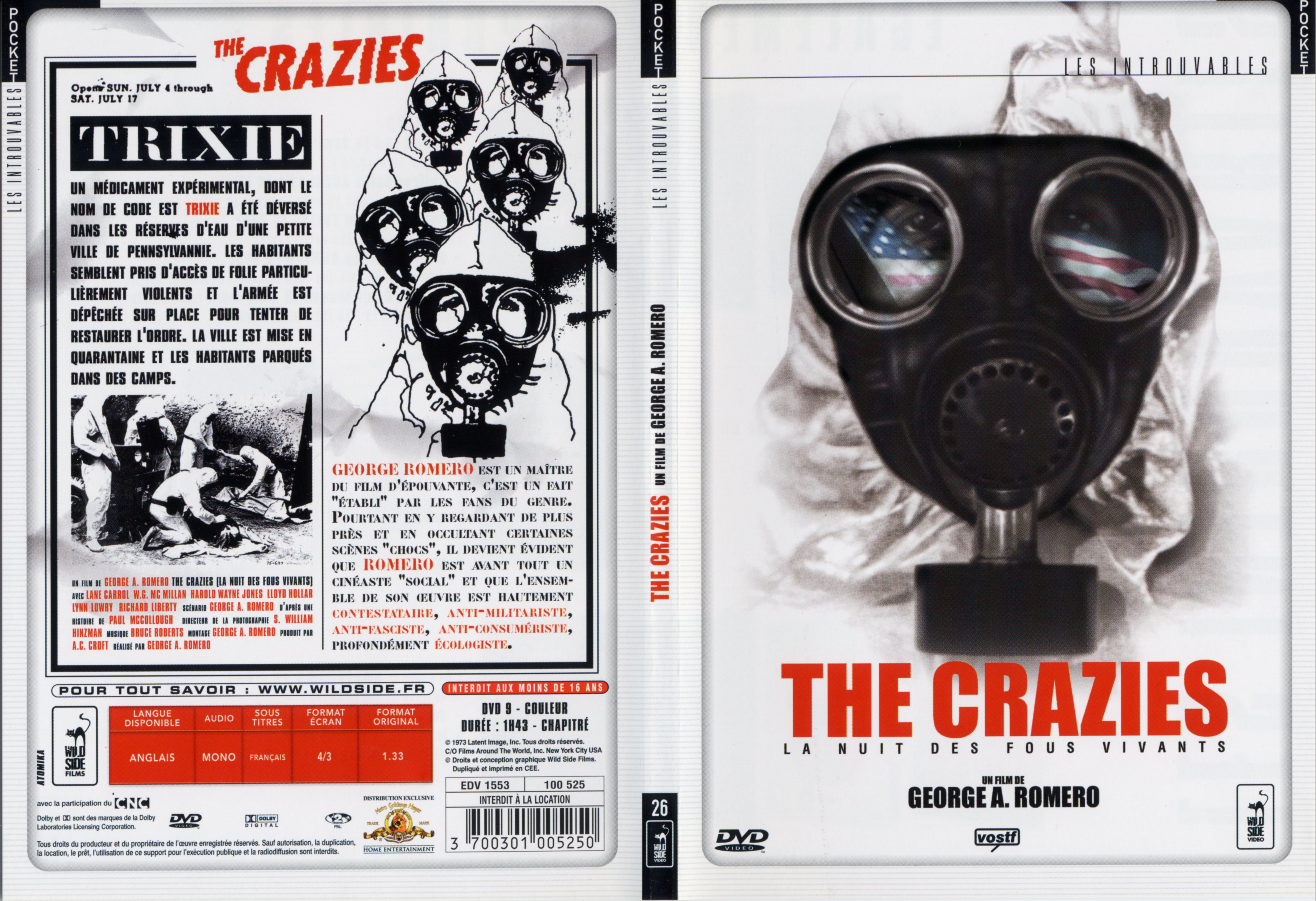 Jaquette DVD The crazies