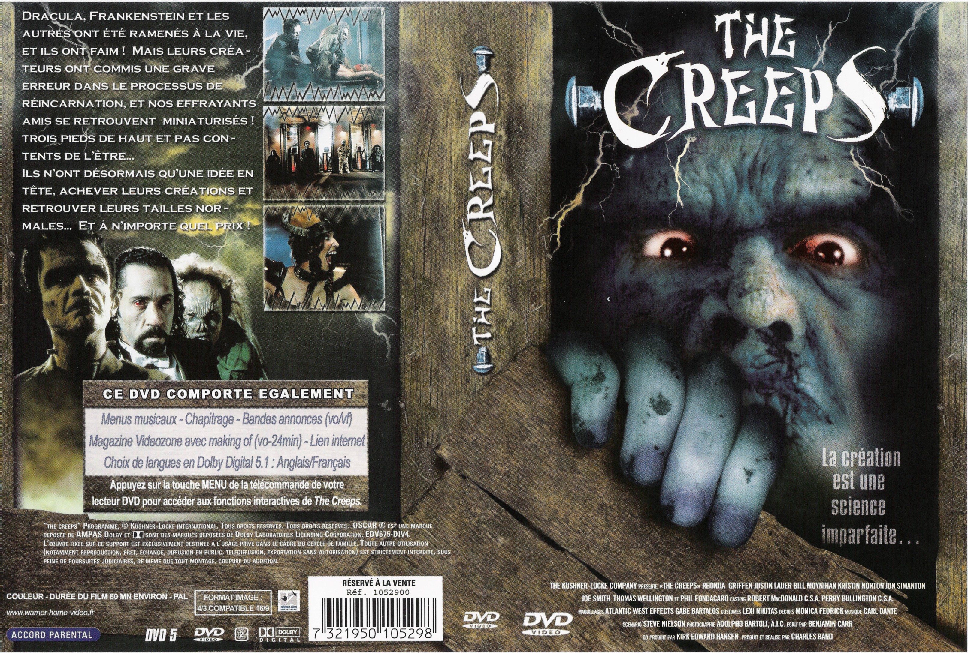 Jaquette DVD The creeps