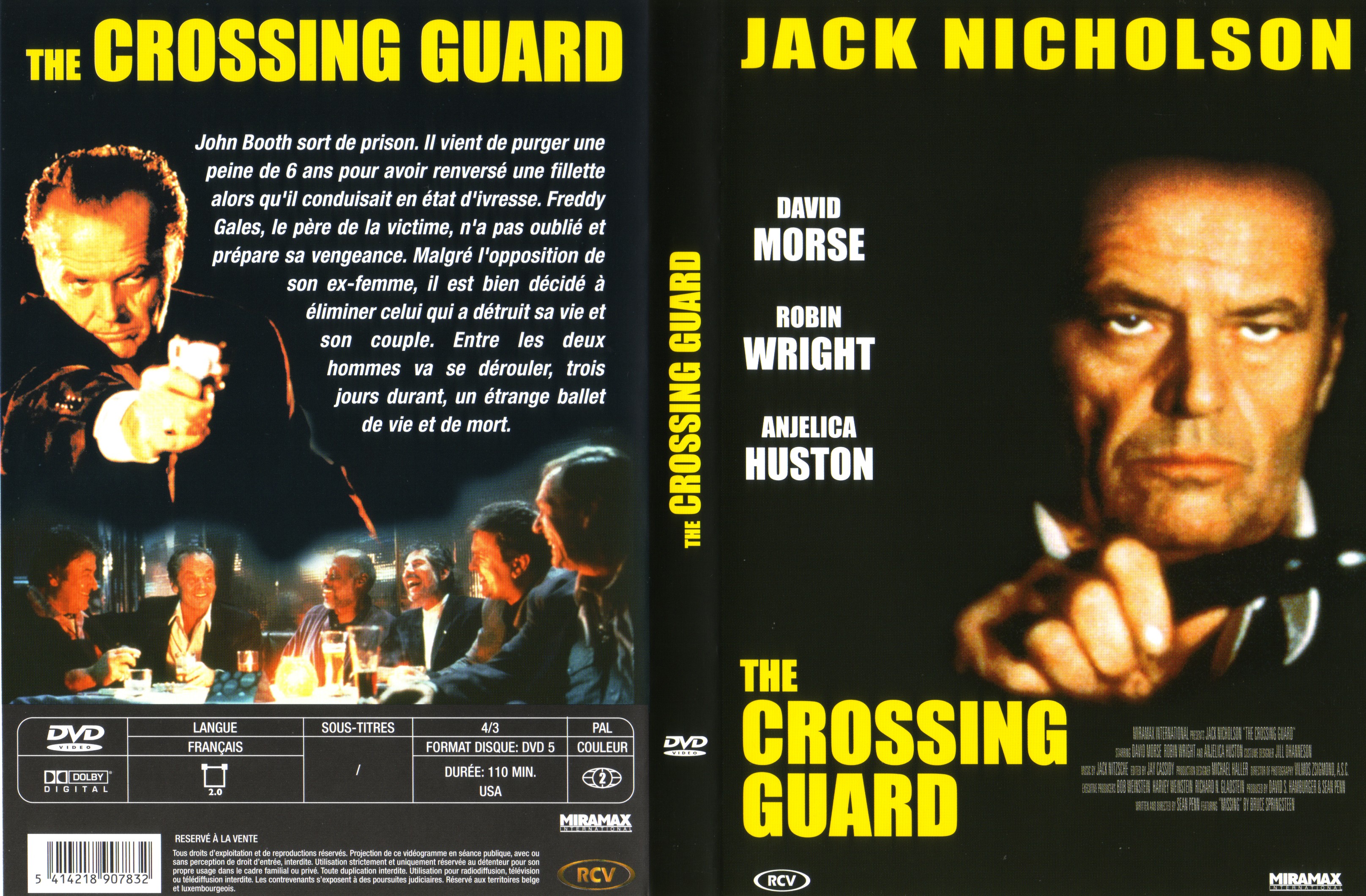 Jaquette DVD The crossing guard