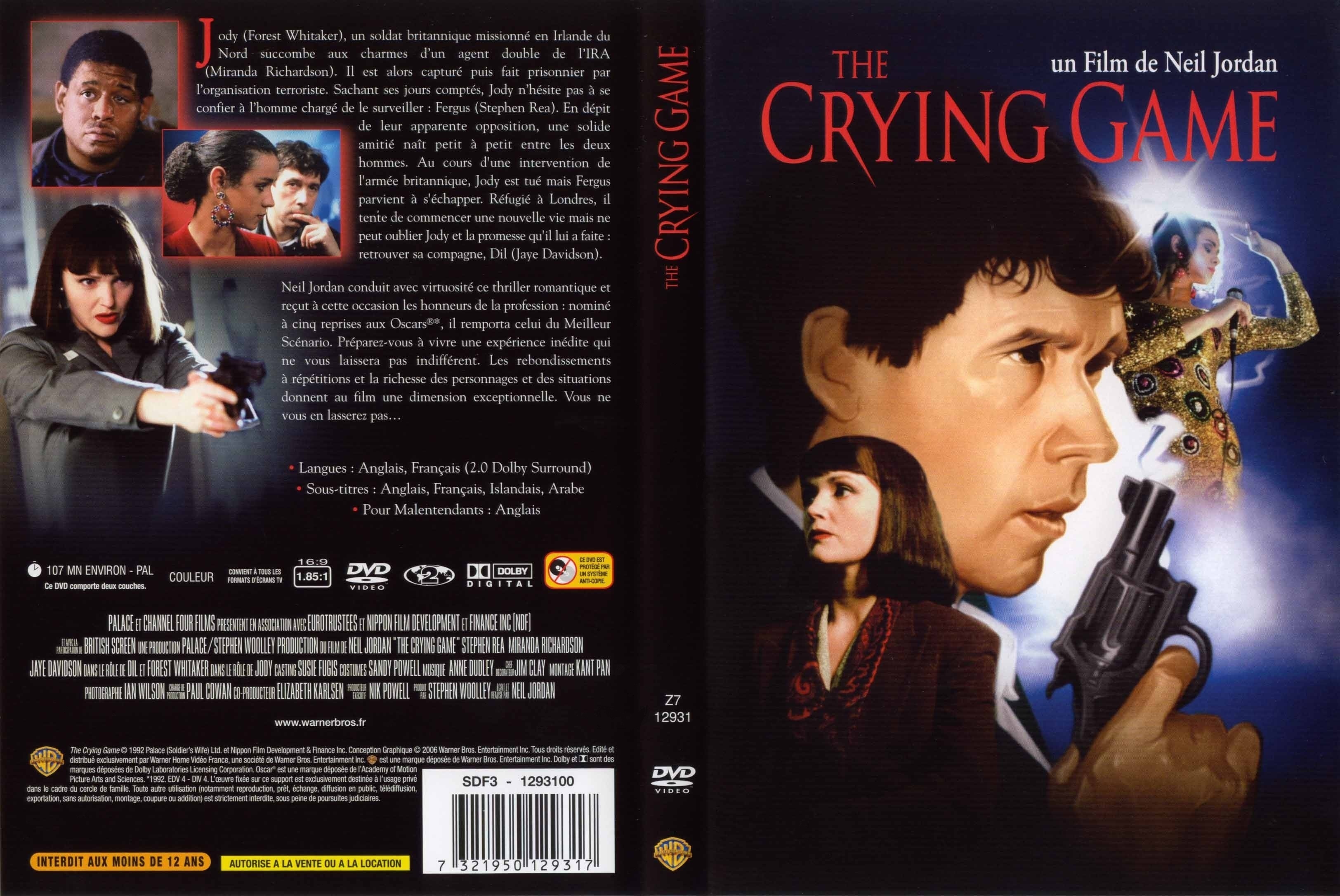 Jaquette DVD The crying game