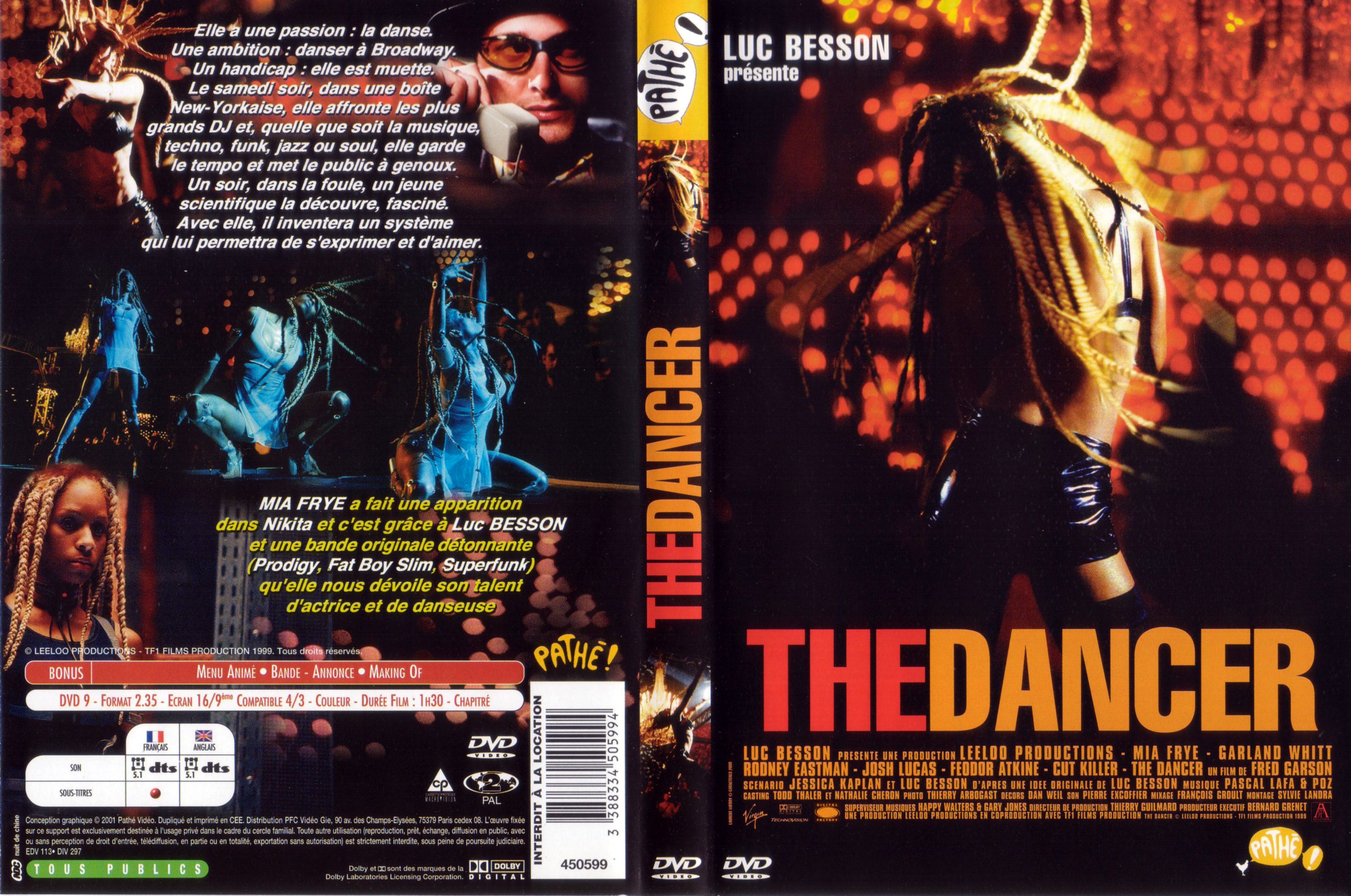 Jaquette DVD The dancer