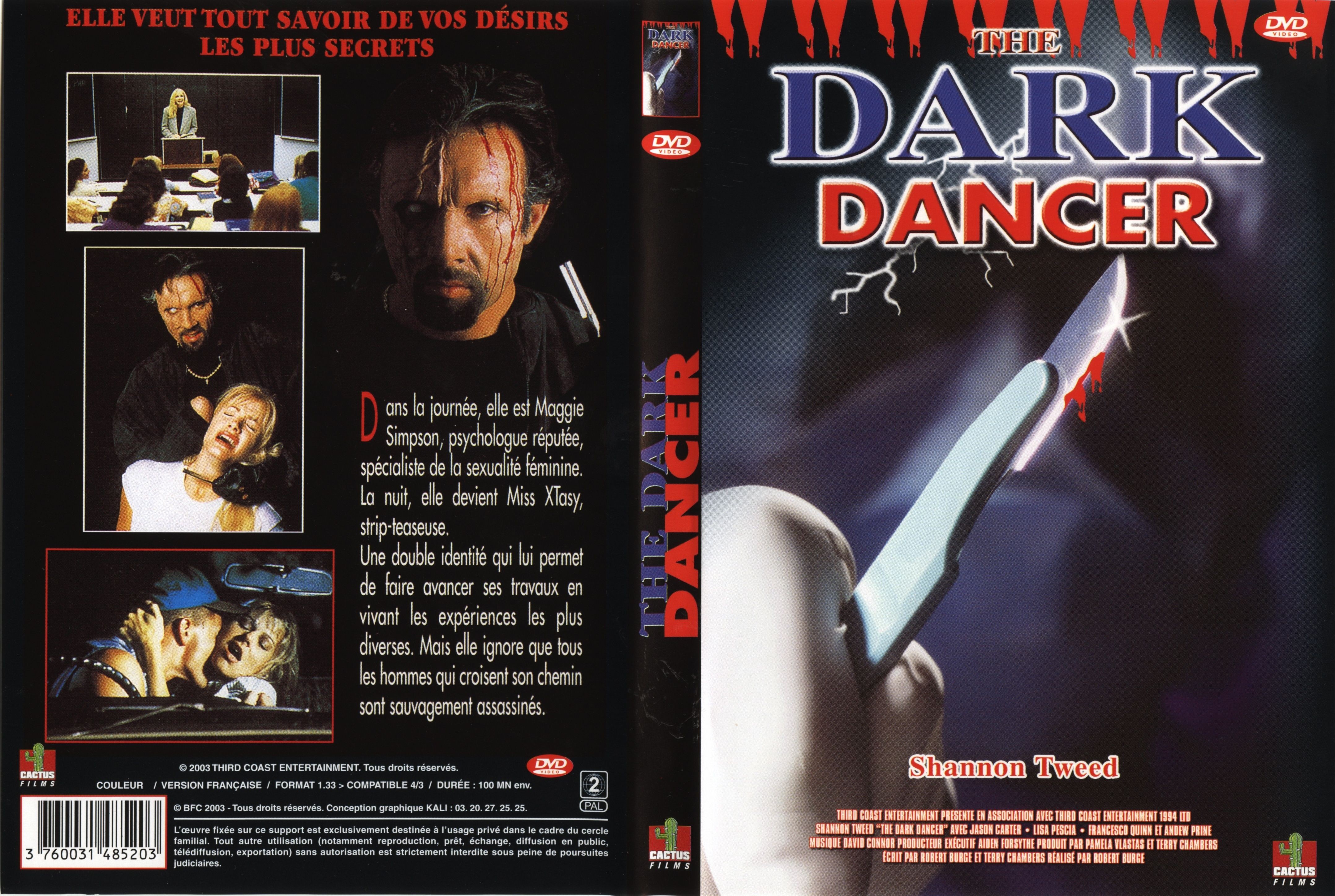 Jaquette DVD The dark dancer