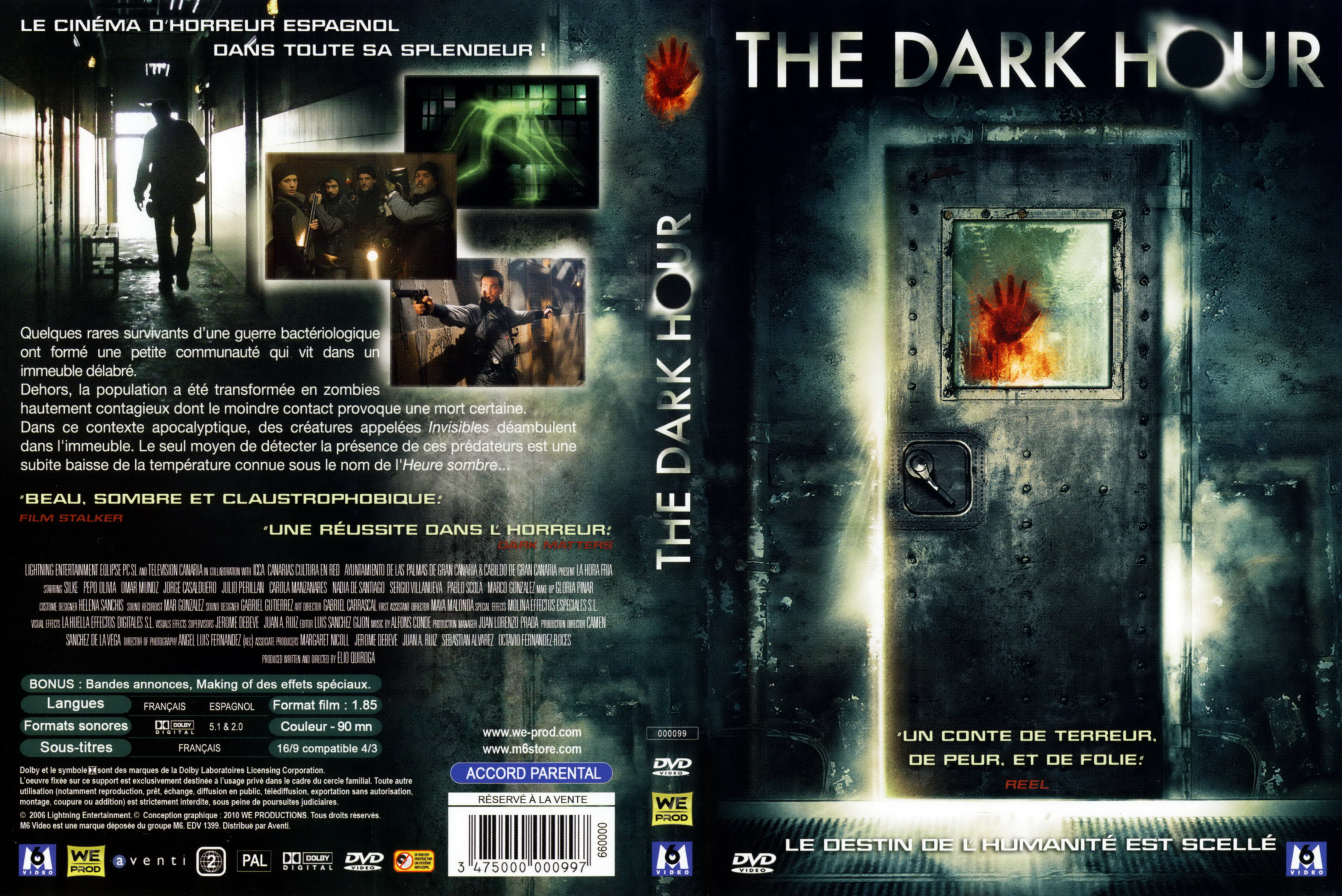 Jaquette DVD The dark hour