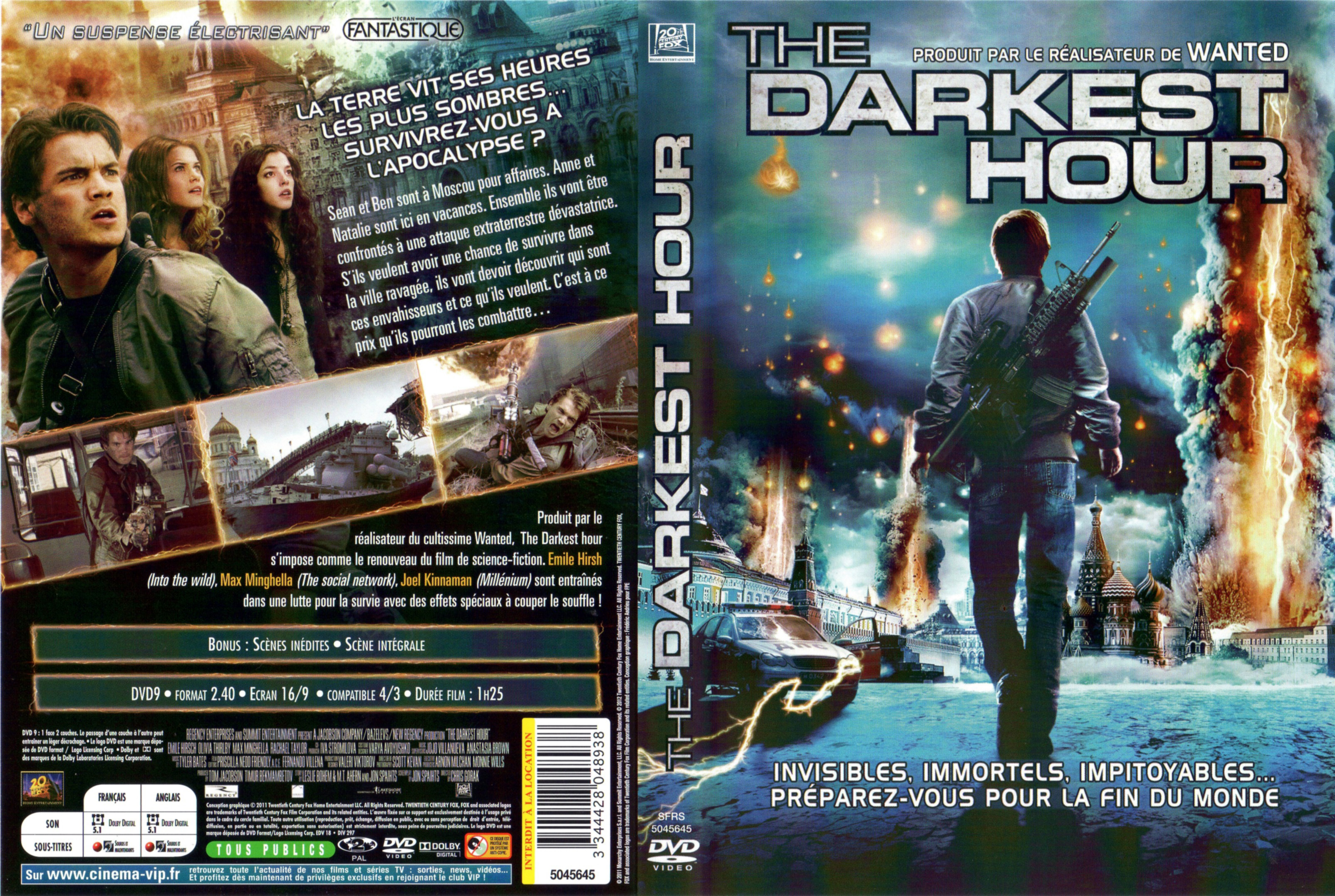 Jaquette DVD The darkest hour