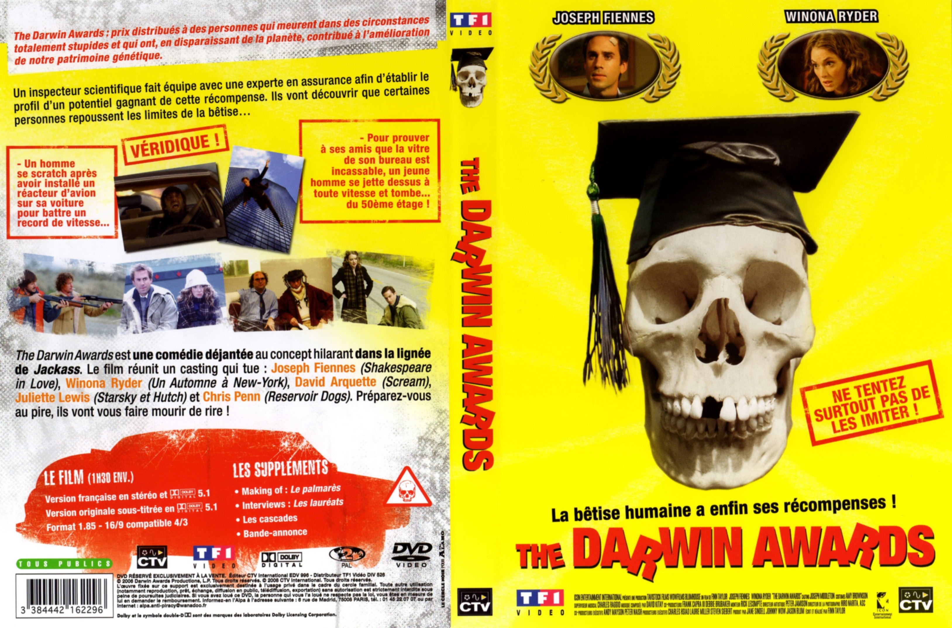 Jaquette DVD The darwin awards