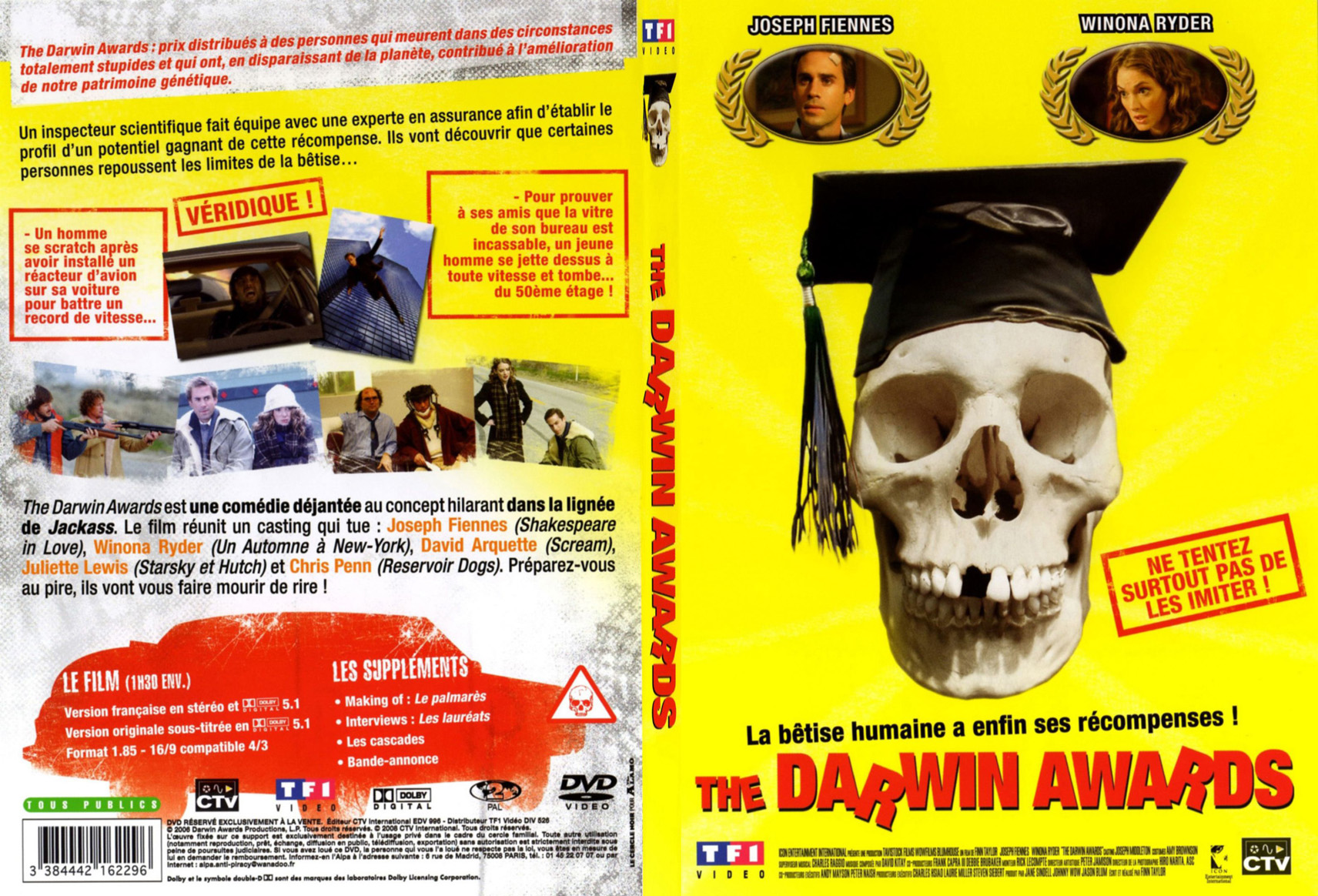 Jaquette DVD The darwin awards - SLIM