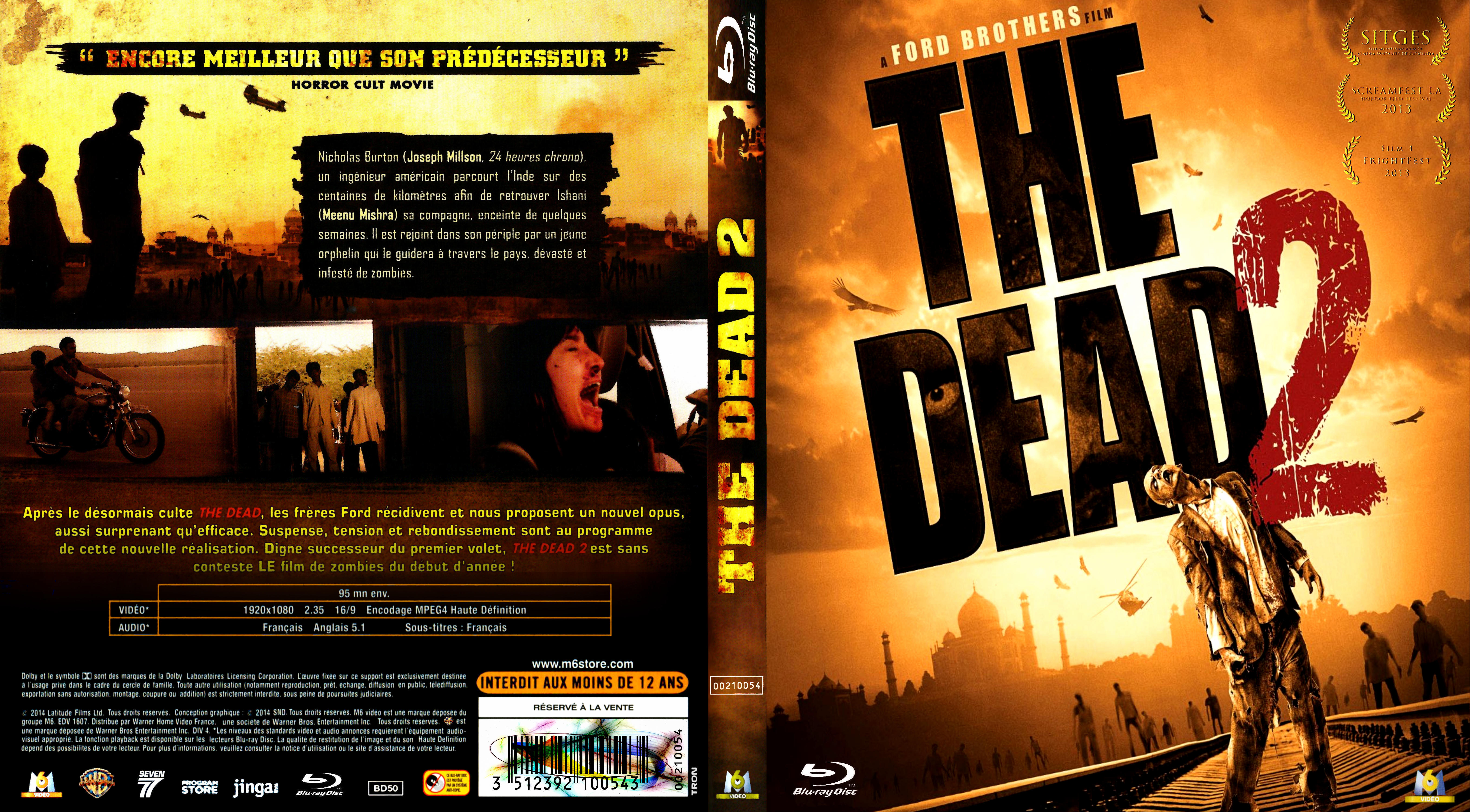 Jaquette DVD The dead 2 custom (BLU-RAY)