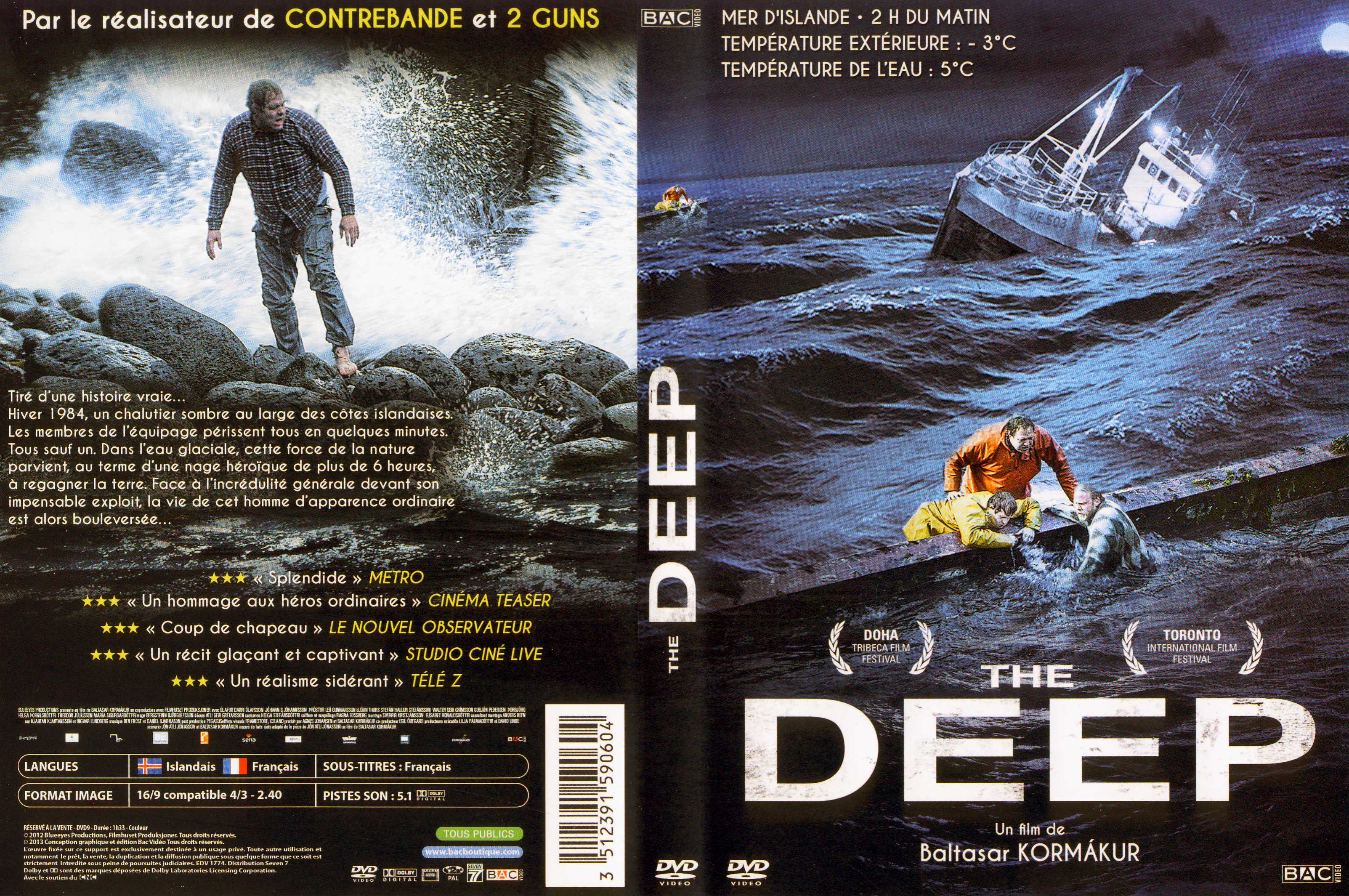 Jaquette DVD The deep