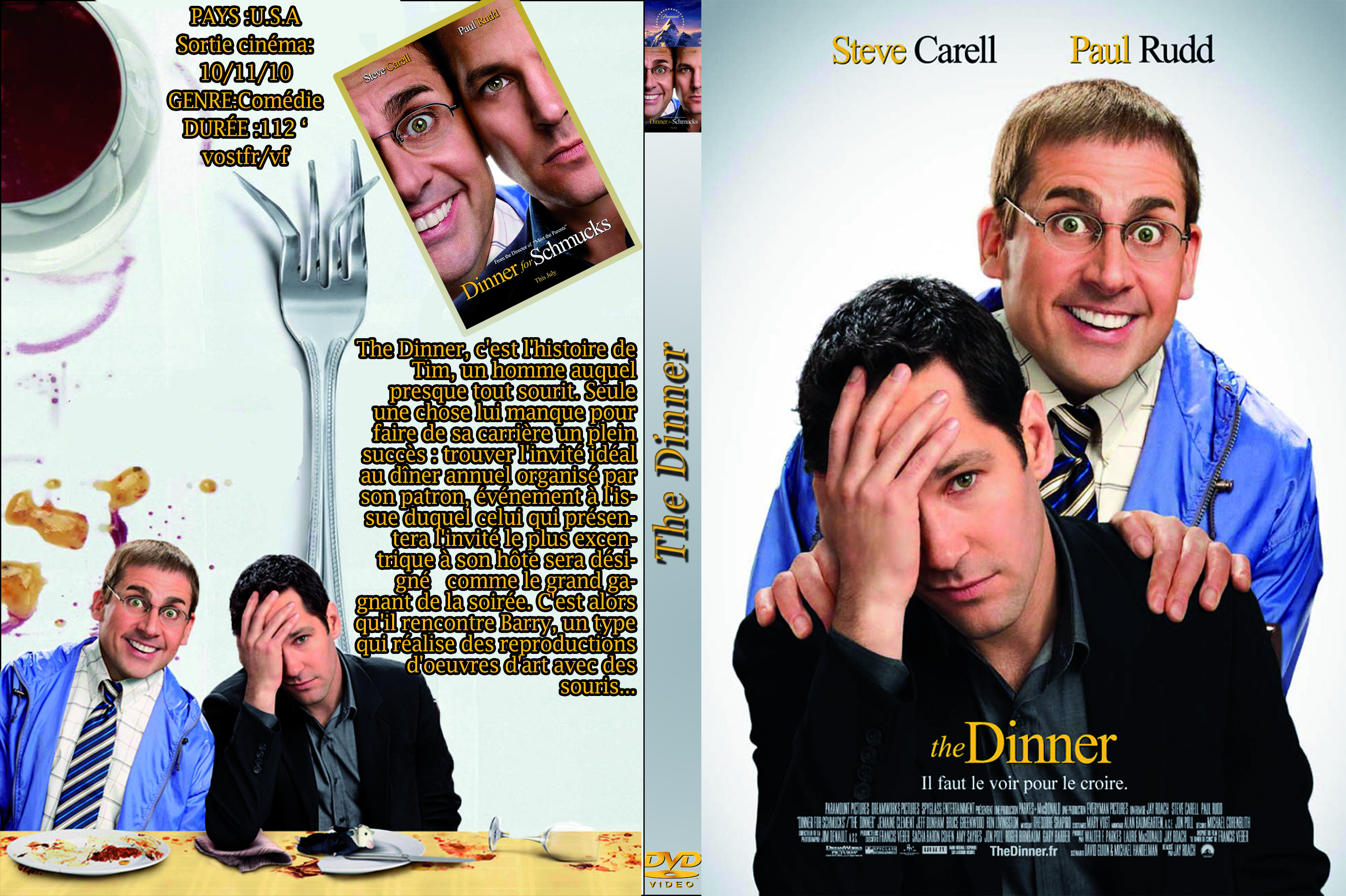 Jaquette DVD The dinner custom