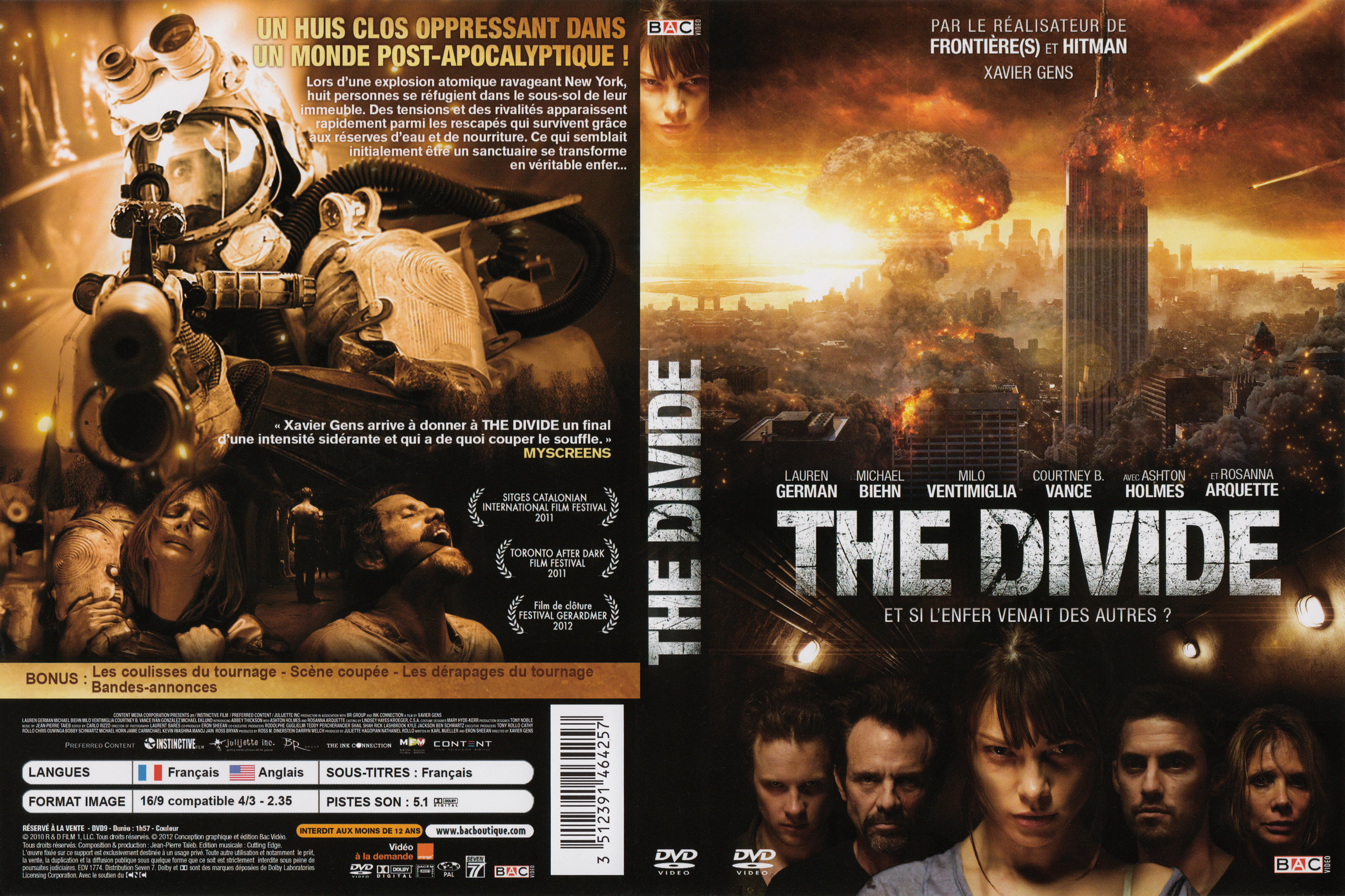 Jaquette DVD The divide