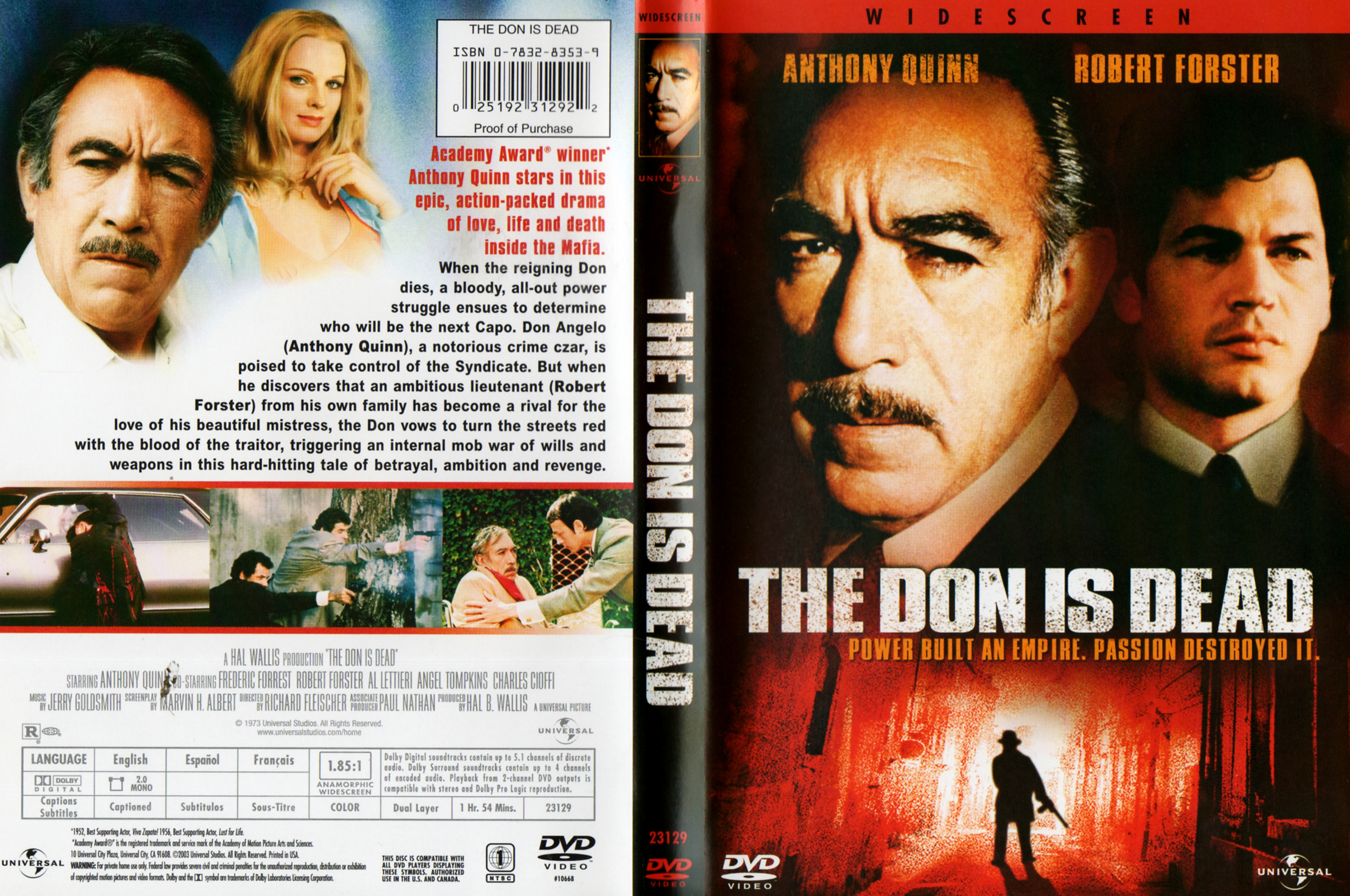 Jaquette DVD The don is dead Zone 1