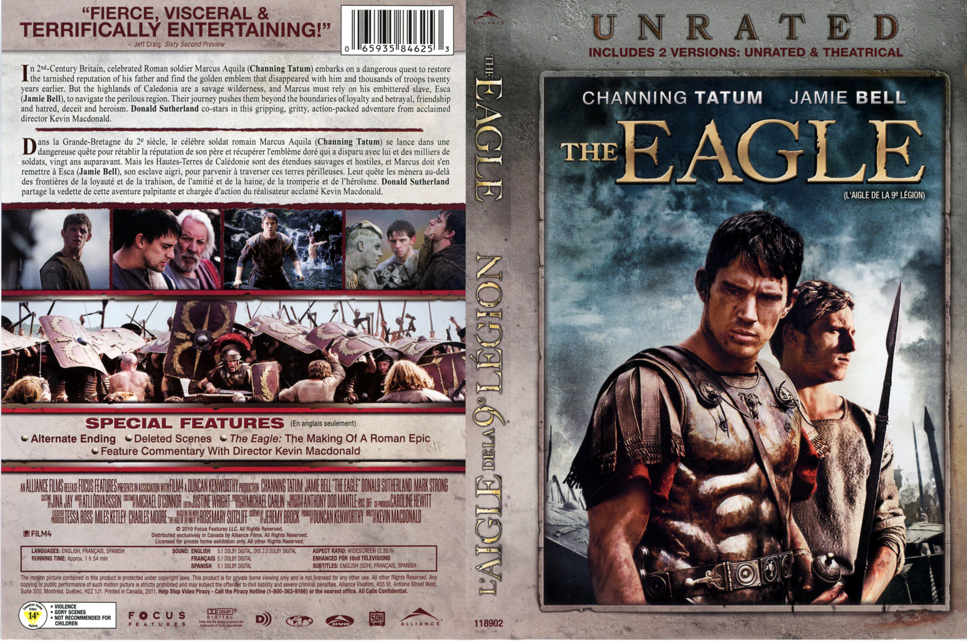 Jaquette DVD The eagle - L