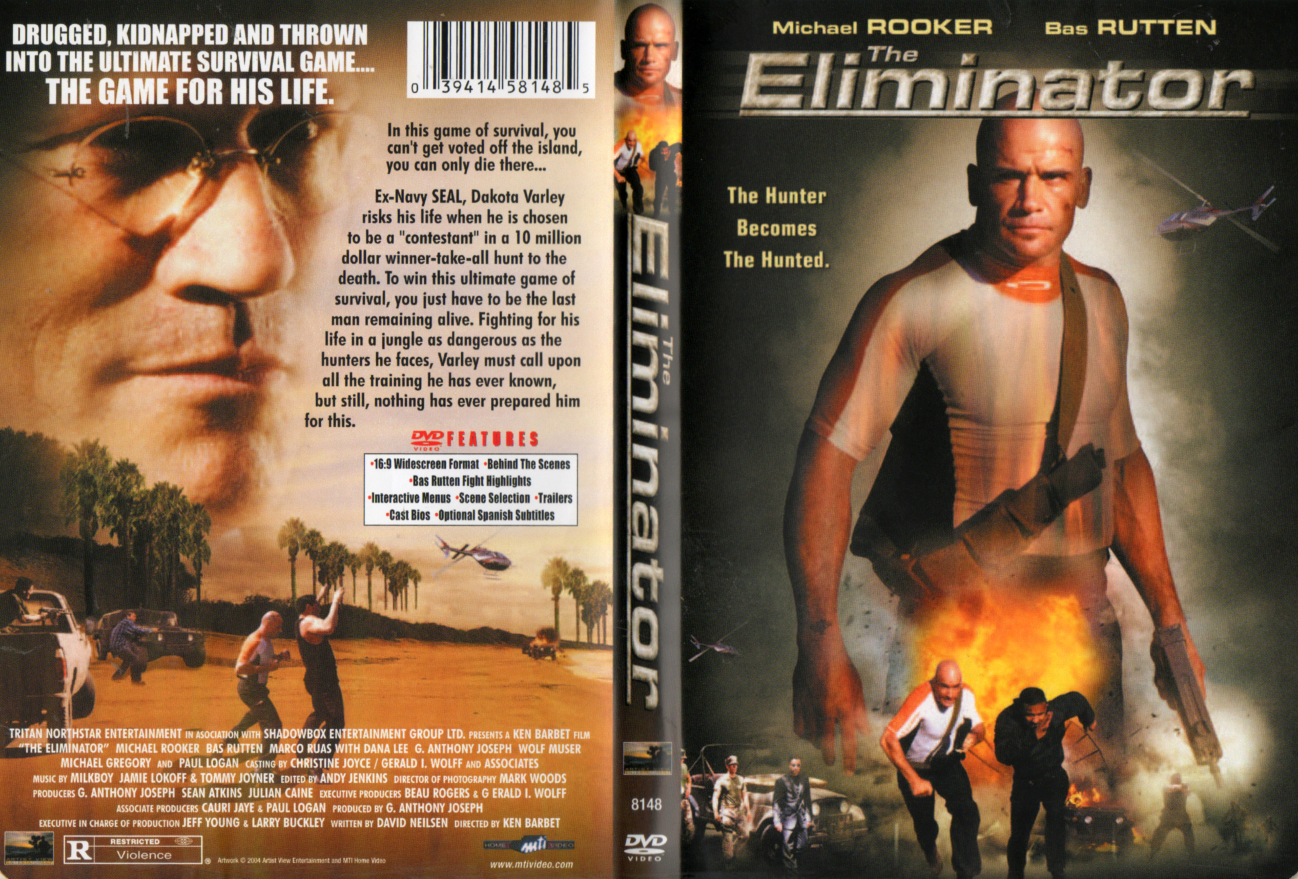 Jaquette DVD The eliminator Zone 1