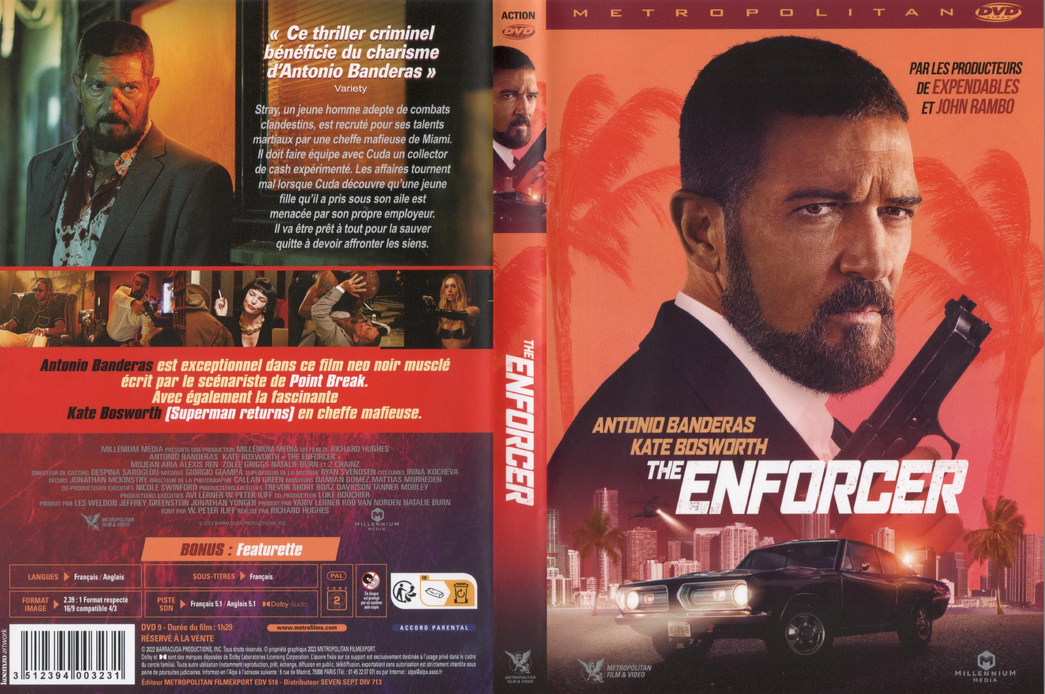 Jaquette DVD The enforcer