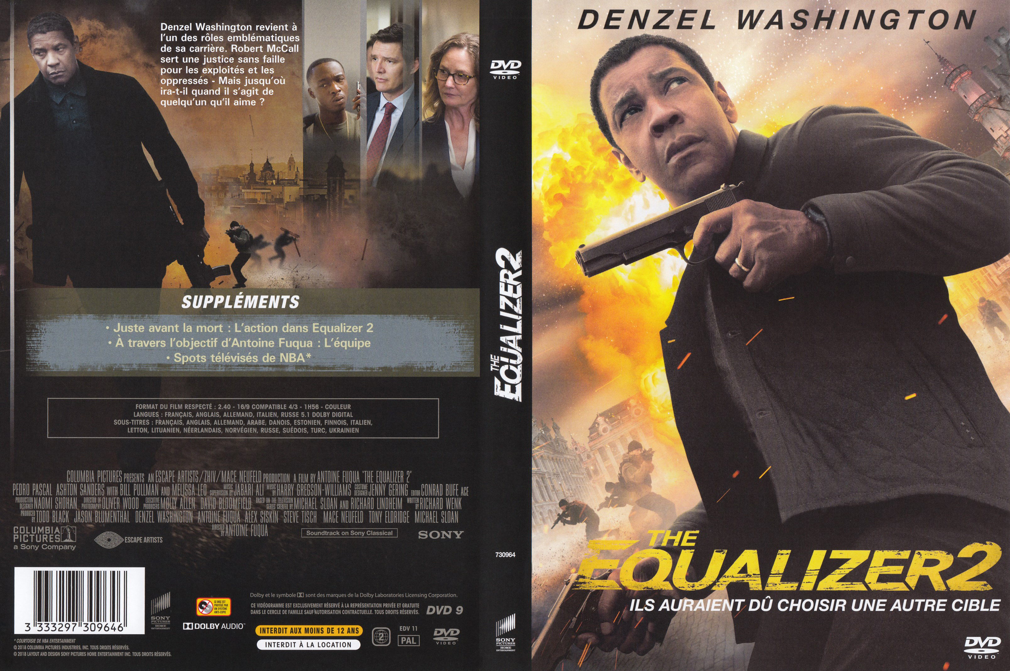 Jaquette DVD The equalizer 2