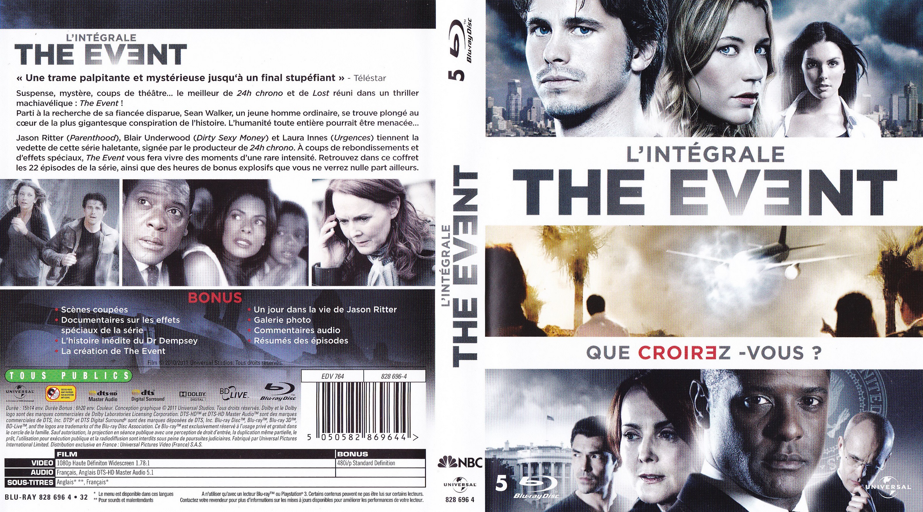 Jaquette DVD The event (BLU-RAY)