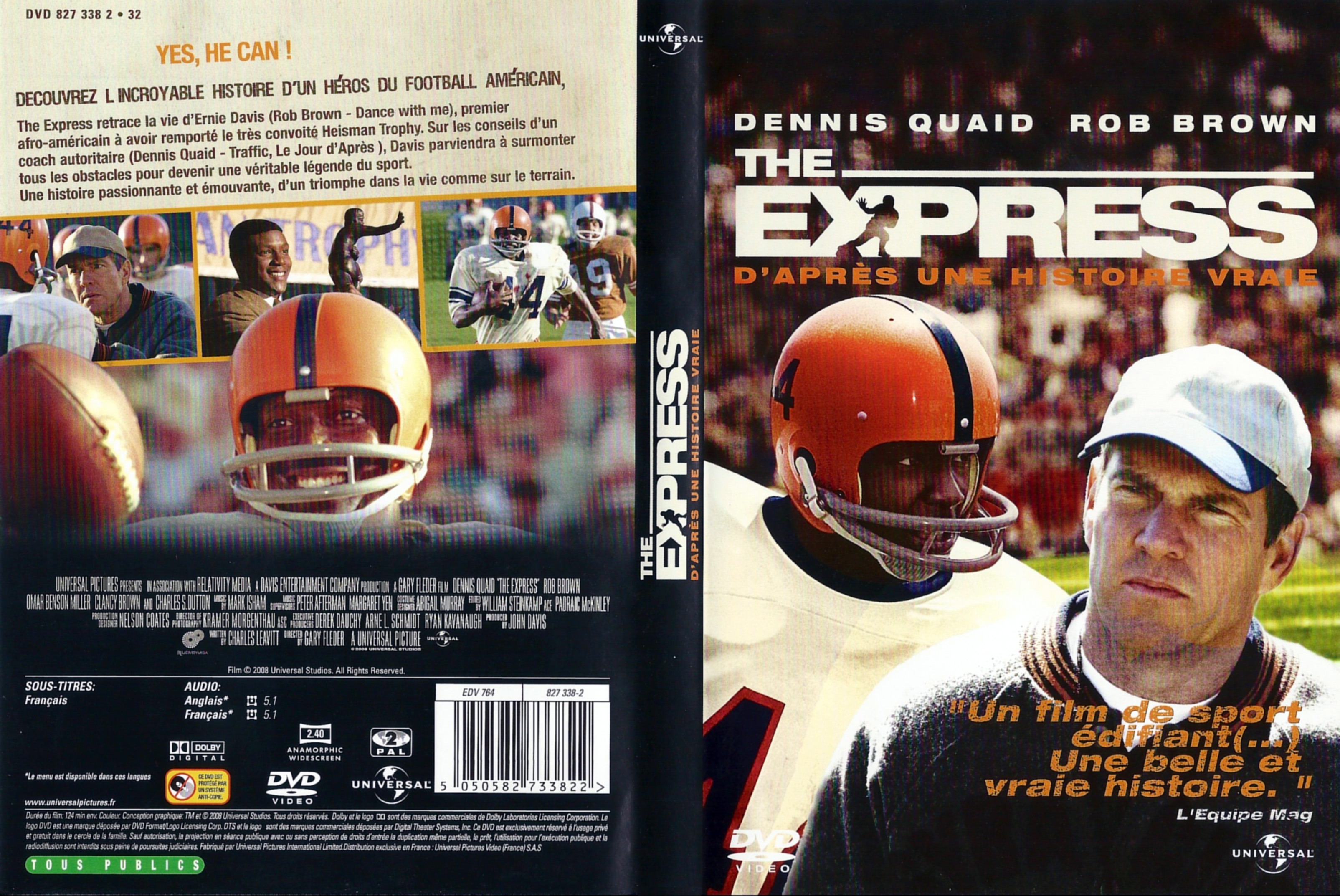 Jaquette DVD The express